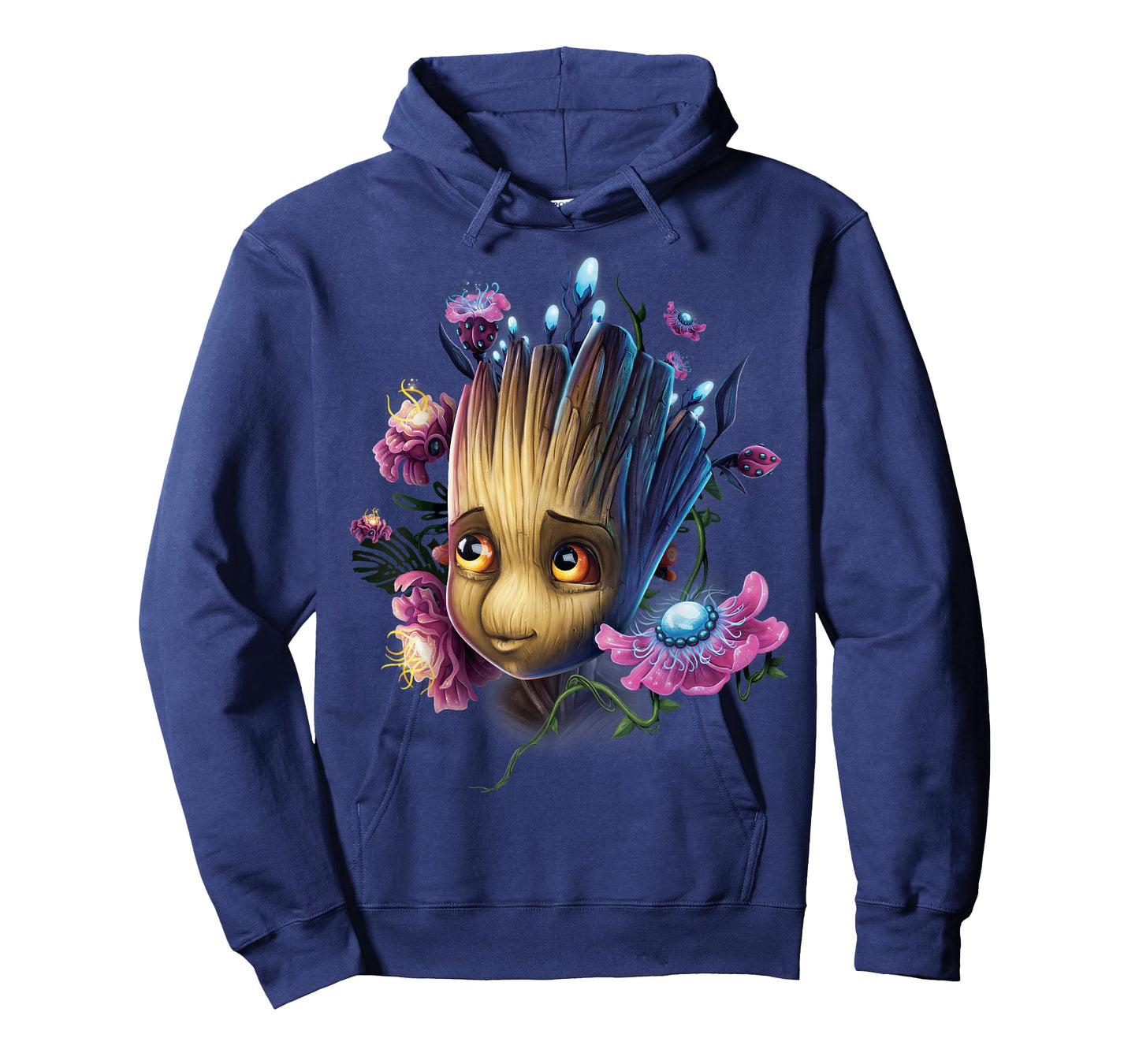 Marvel Guardians of The Galaxy Groot Flowers Graphic T-Shirt T-Shirt