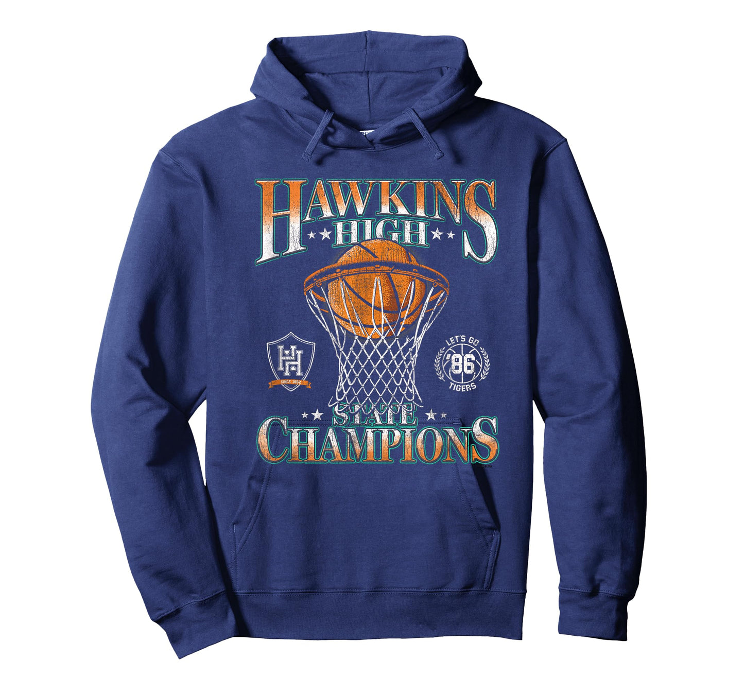 Stranger Things Hawkins High Champions Officially Licensed T-Shirt