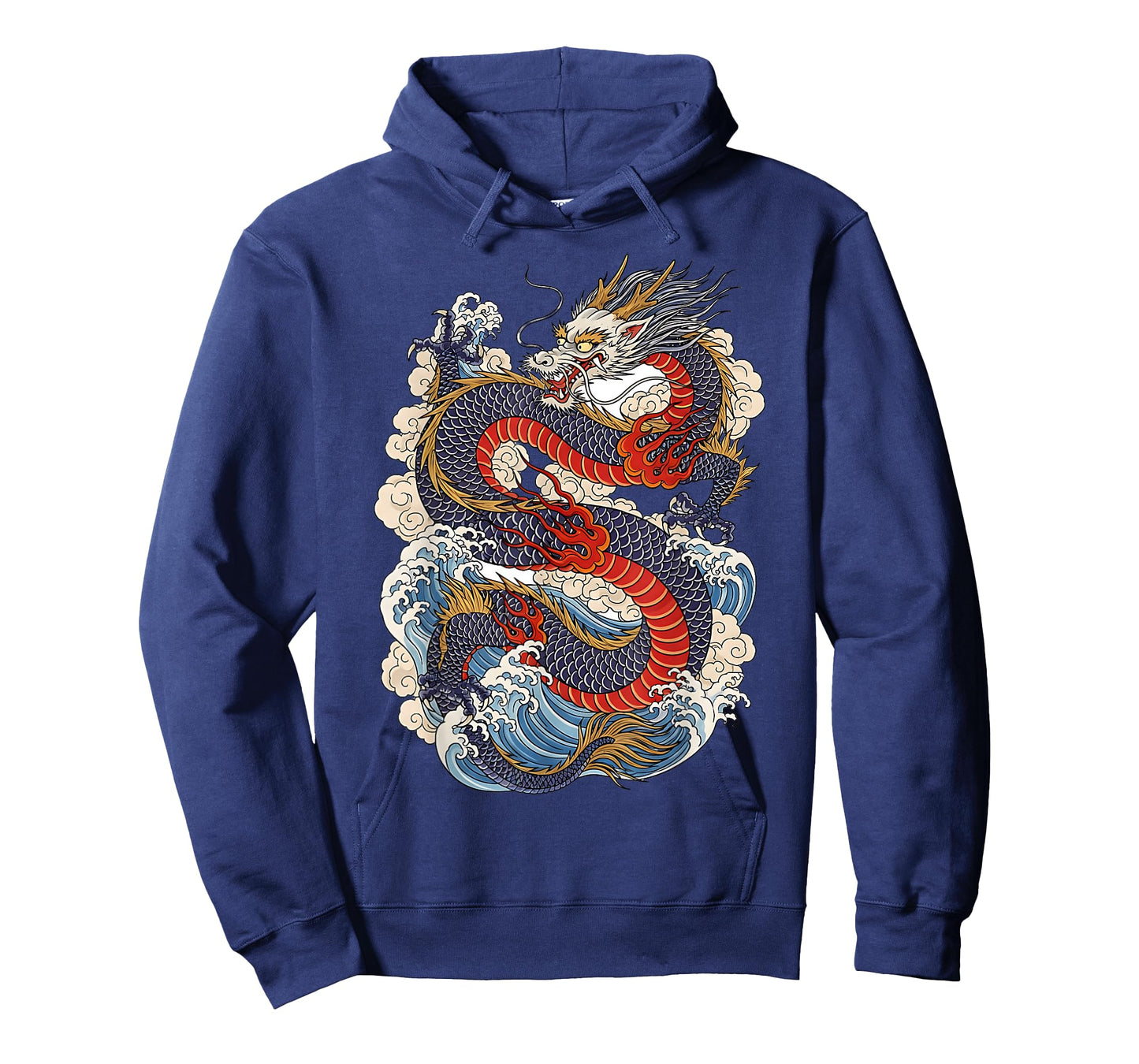 Traditional Chinese Dragon East Asia Dragon Ukiyoe Japanese T-Shirt