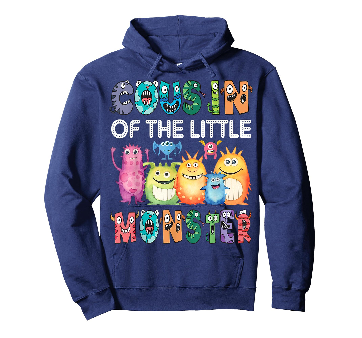 Cousin Of The Little Monster Kids 1St Birthday Party T-Shirt