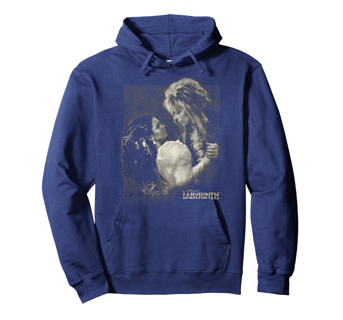 Labyrinth Official Licensed T-Shirt - Adult, Unisex-Adults, Unisex-Kids, Female - Black - Short Sleeve - Crew Neck - Slim Fit - Modern - Dance - Fantasy - Small