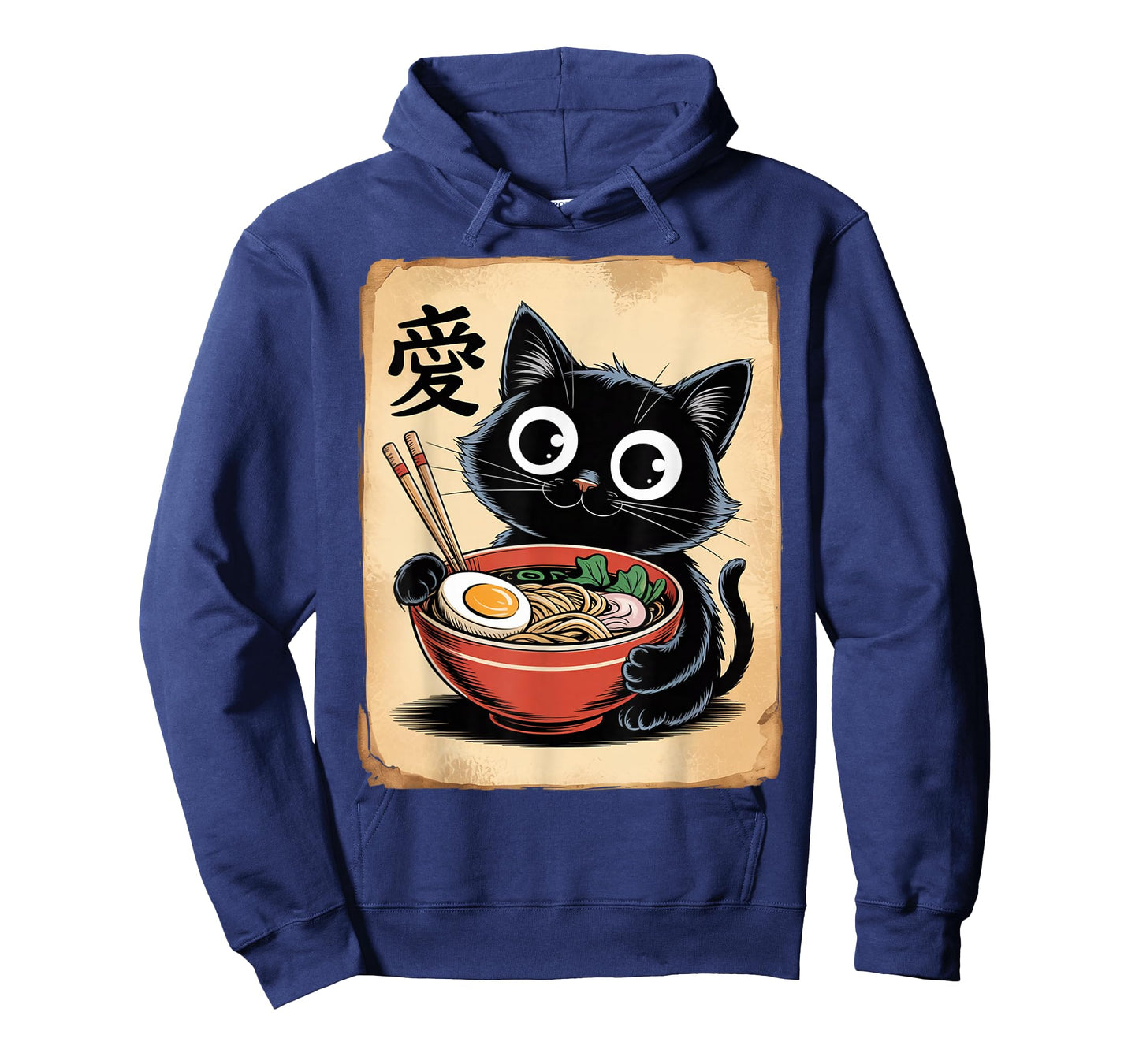 Funny Cat Ramen Japanese Kawaii Anime Cat Men Women T-Shirt