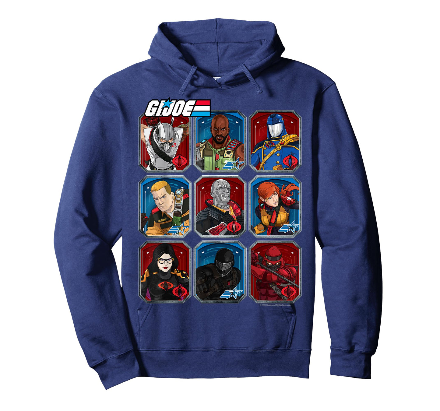 G.I. Joe Group Shot Trading Cards Box Up T-Shirt