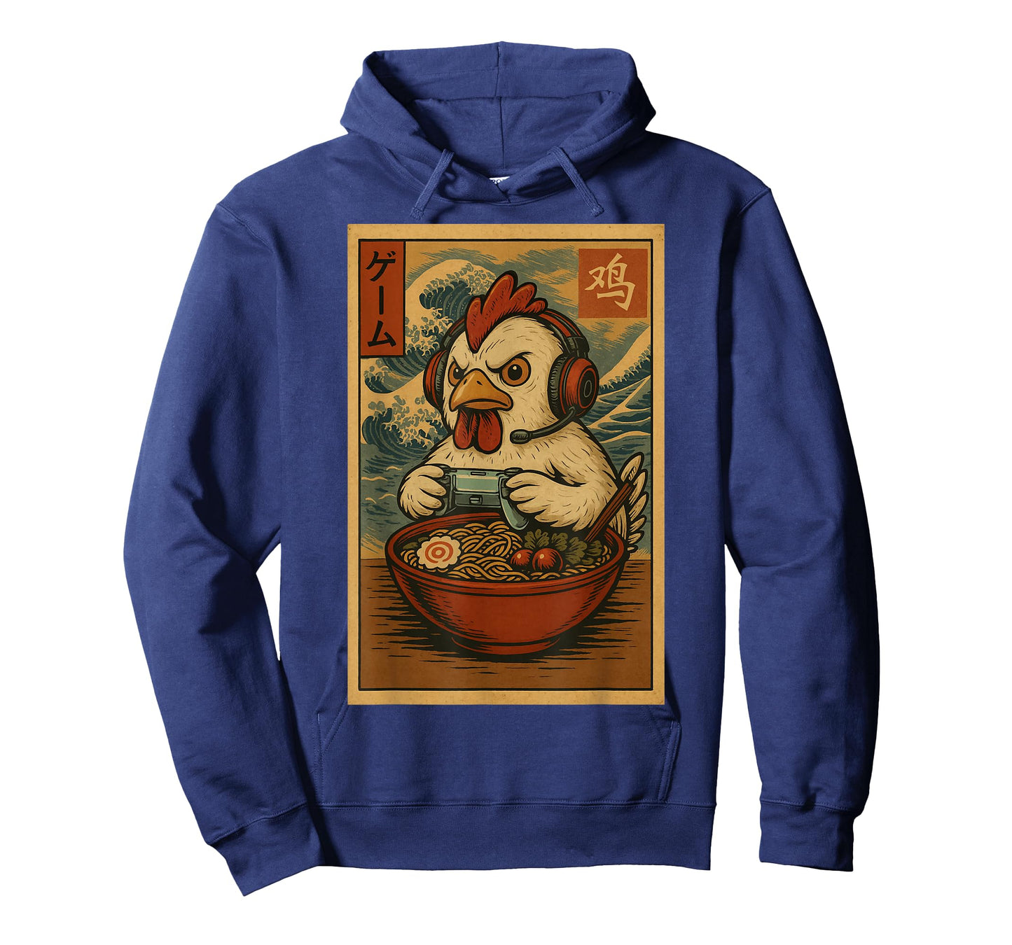 Kawaii Anime Gamer Chicken Ramen Retro Japanese Gaming Funny T-Shirt