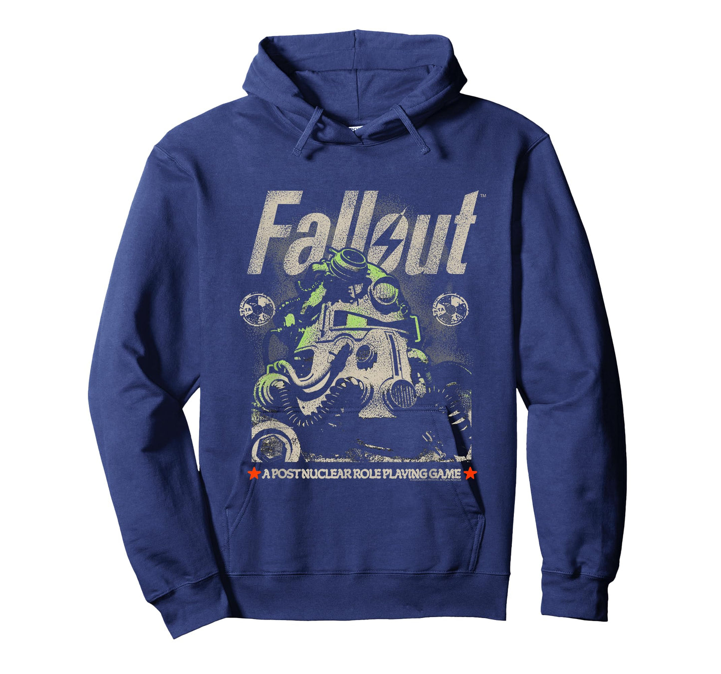 Fallout Video Game Distressed Character Portrait T-Shirt