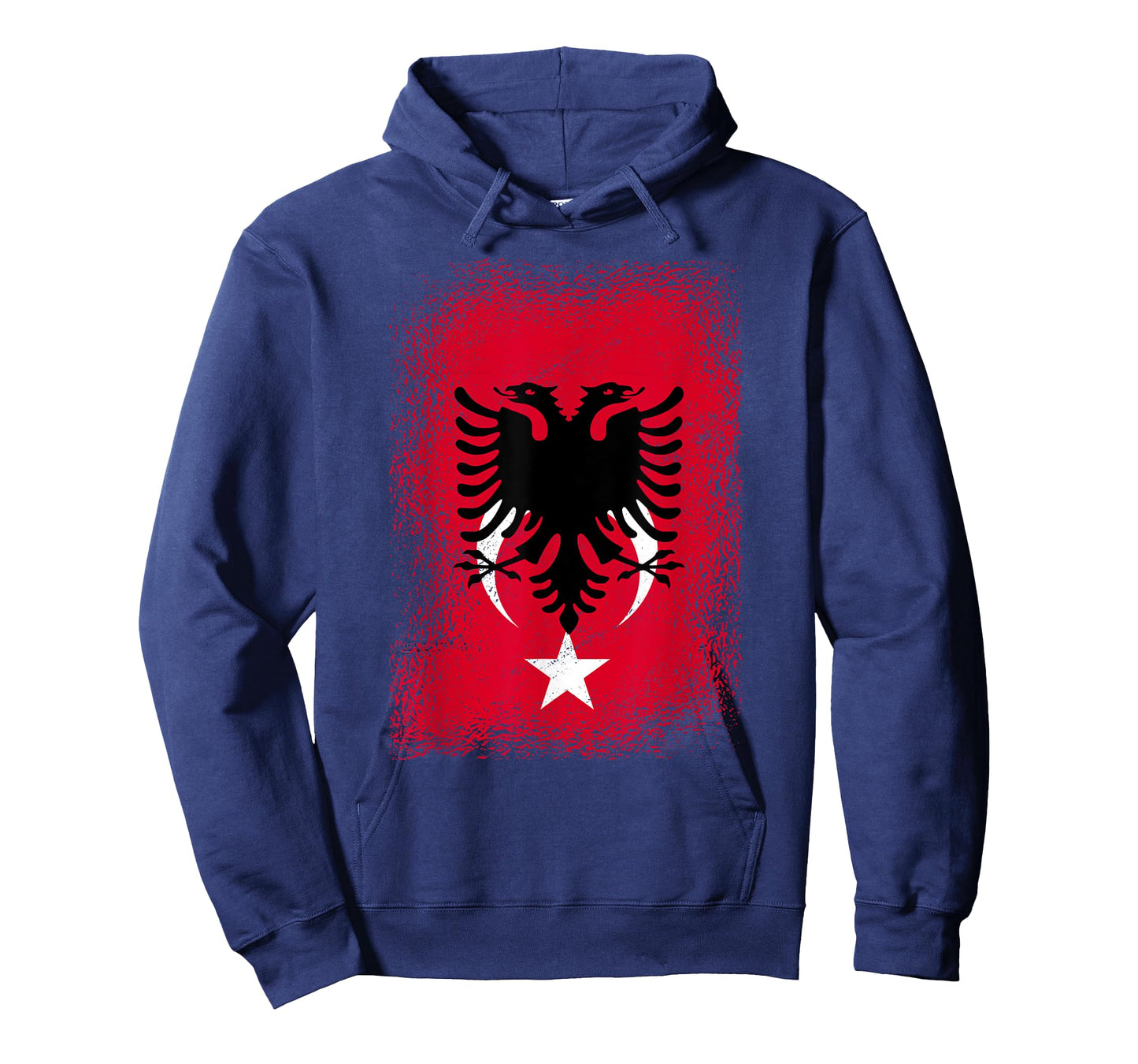 Turkish Albanian Eagle Flag Turkey Albania Roots T-Shirt