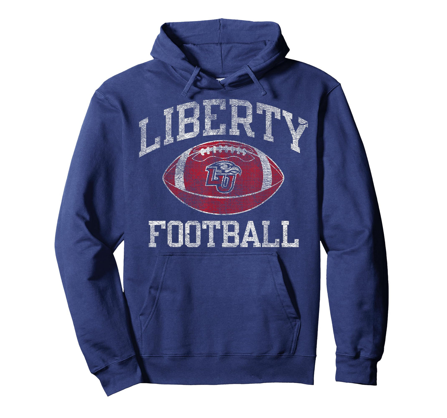 Liberty Flames Football Intensity Navy Officially Licensed T-Shirt