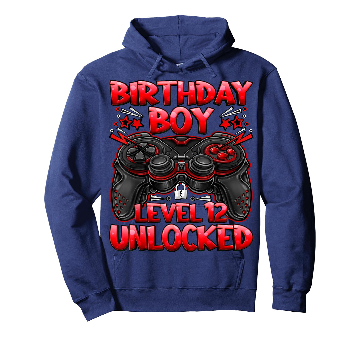 Birthday Boy Level 12 Unlocked 12th Birthday Gaming Gifts T-Shirt