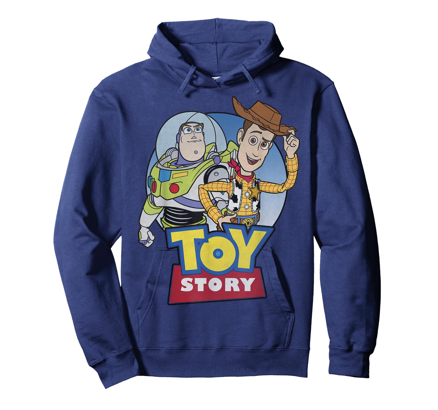 Disney Pixar Toy Story Buzz and Woody Movie Logo T-Shirt