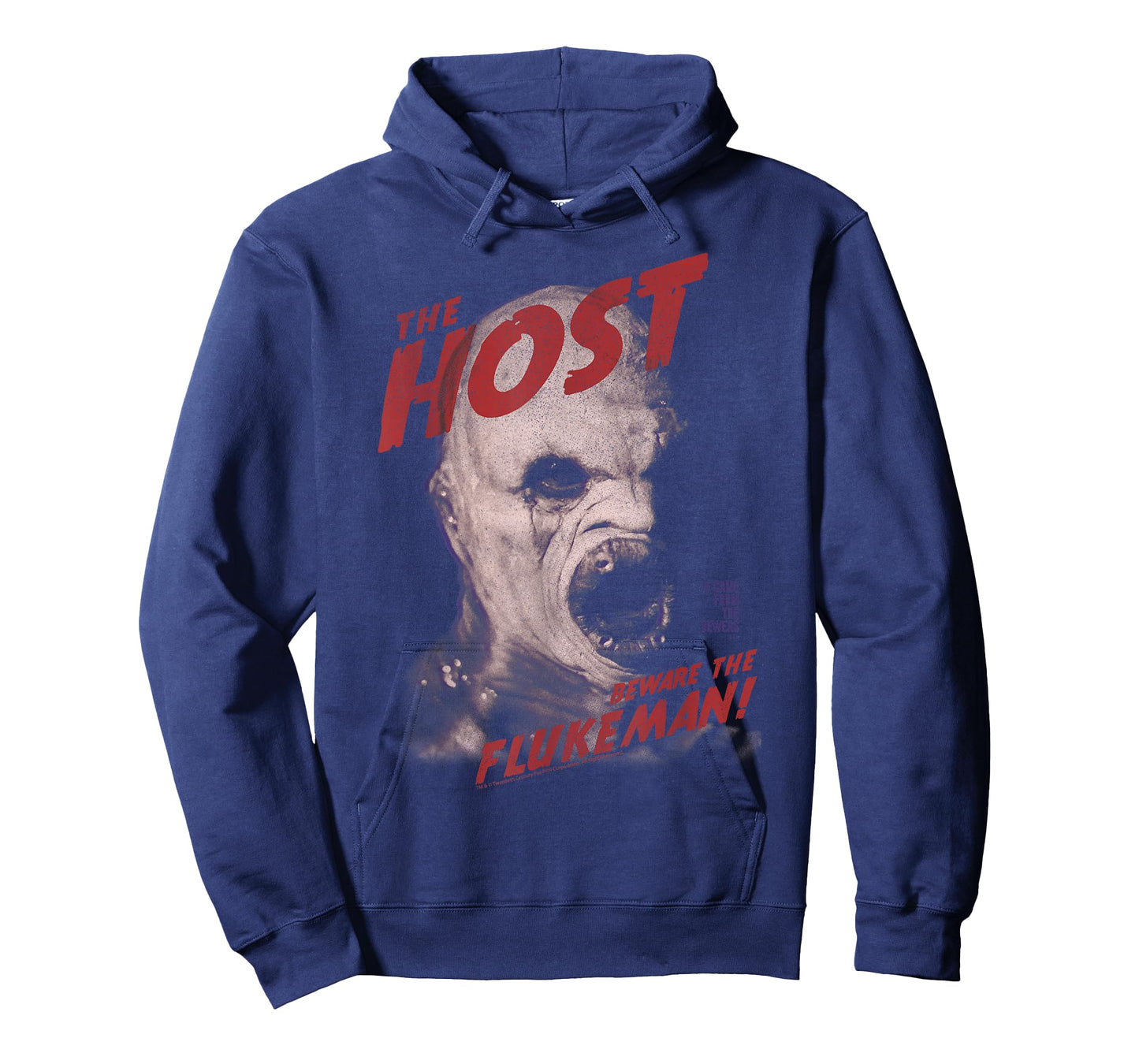 X-Files Epic Th Host Be Ware The Flukeman! Big Chest Poster T-Shirt