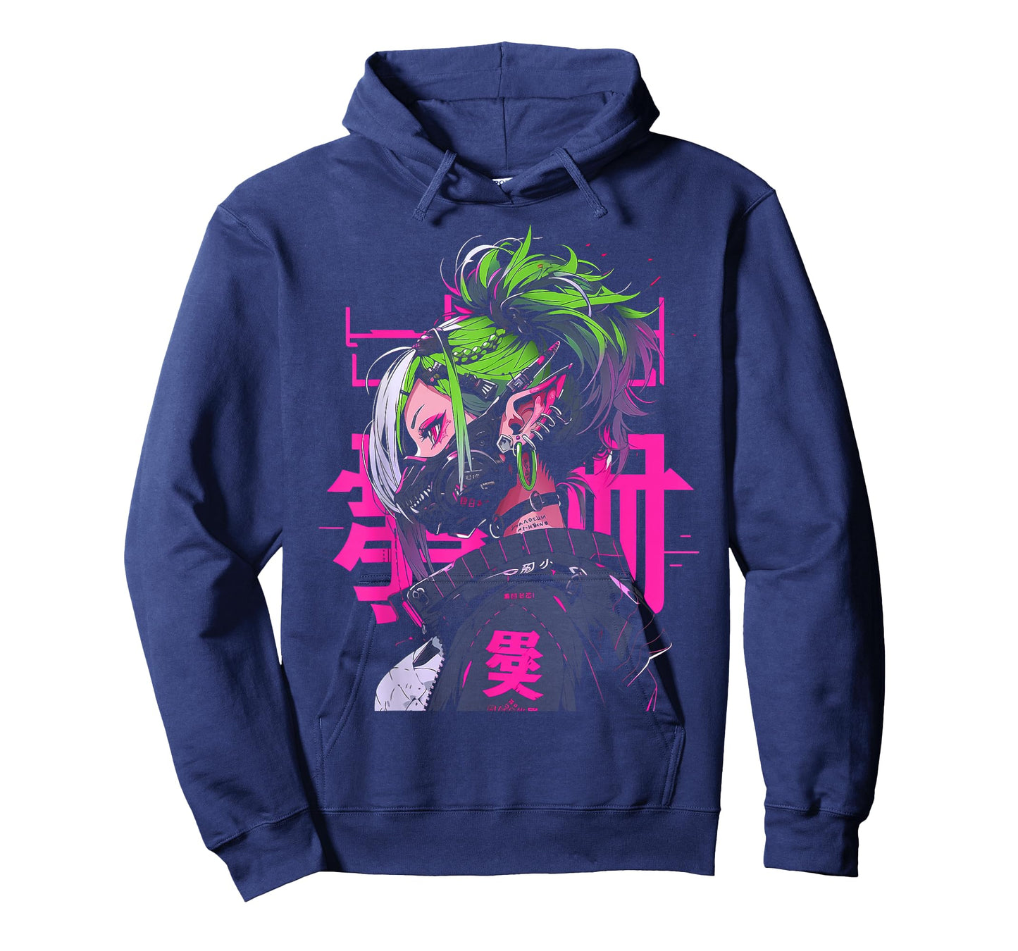 Anime Manga Cyberpunk Aesthetic Techwear Harajuku T-Shirt