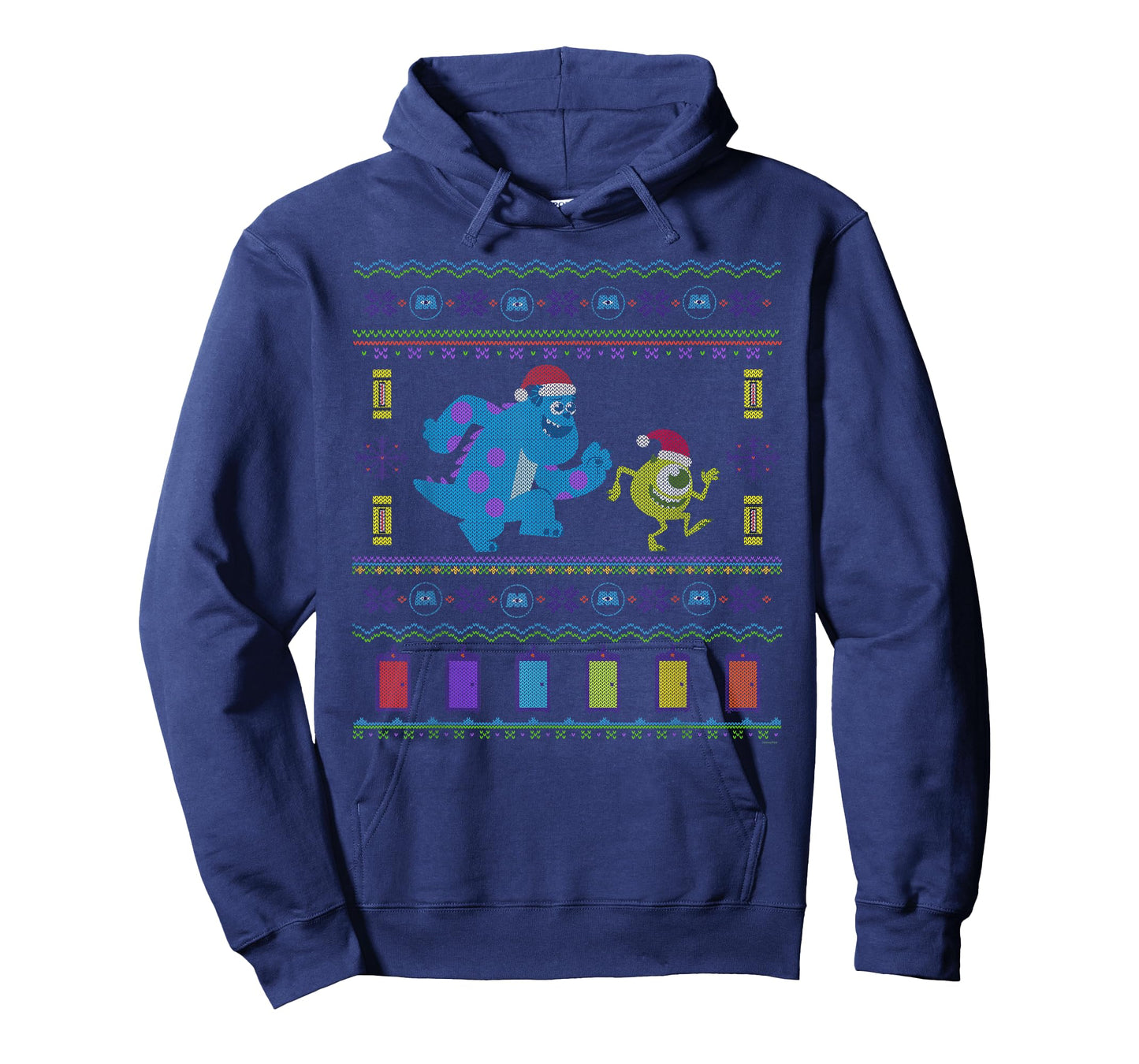 Disney PIXAR Monsters, Inc. Ugly Christmas Sweater Holiday T-Shirt