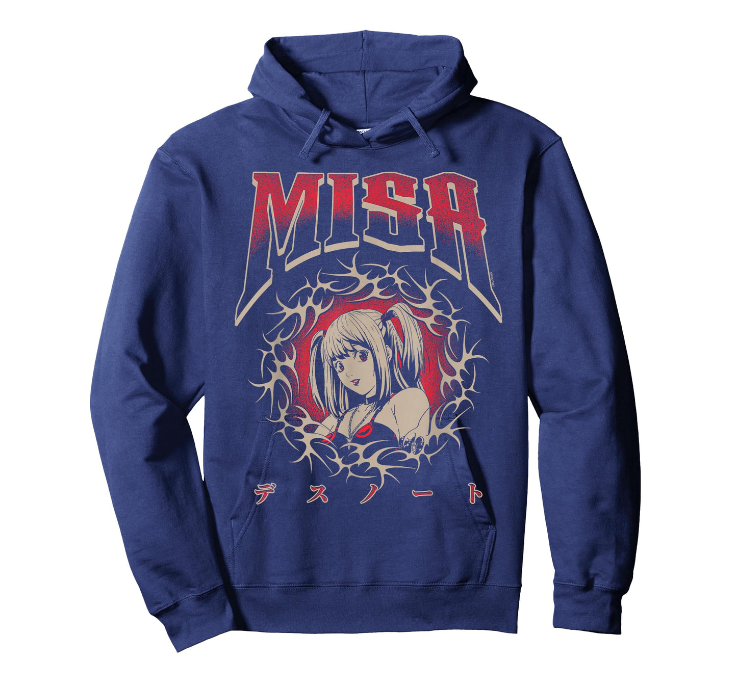 Death Note Misa NuMetal Y2K Cybersigil Portrait Anime T-Shirt
