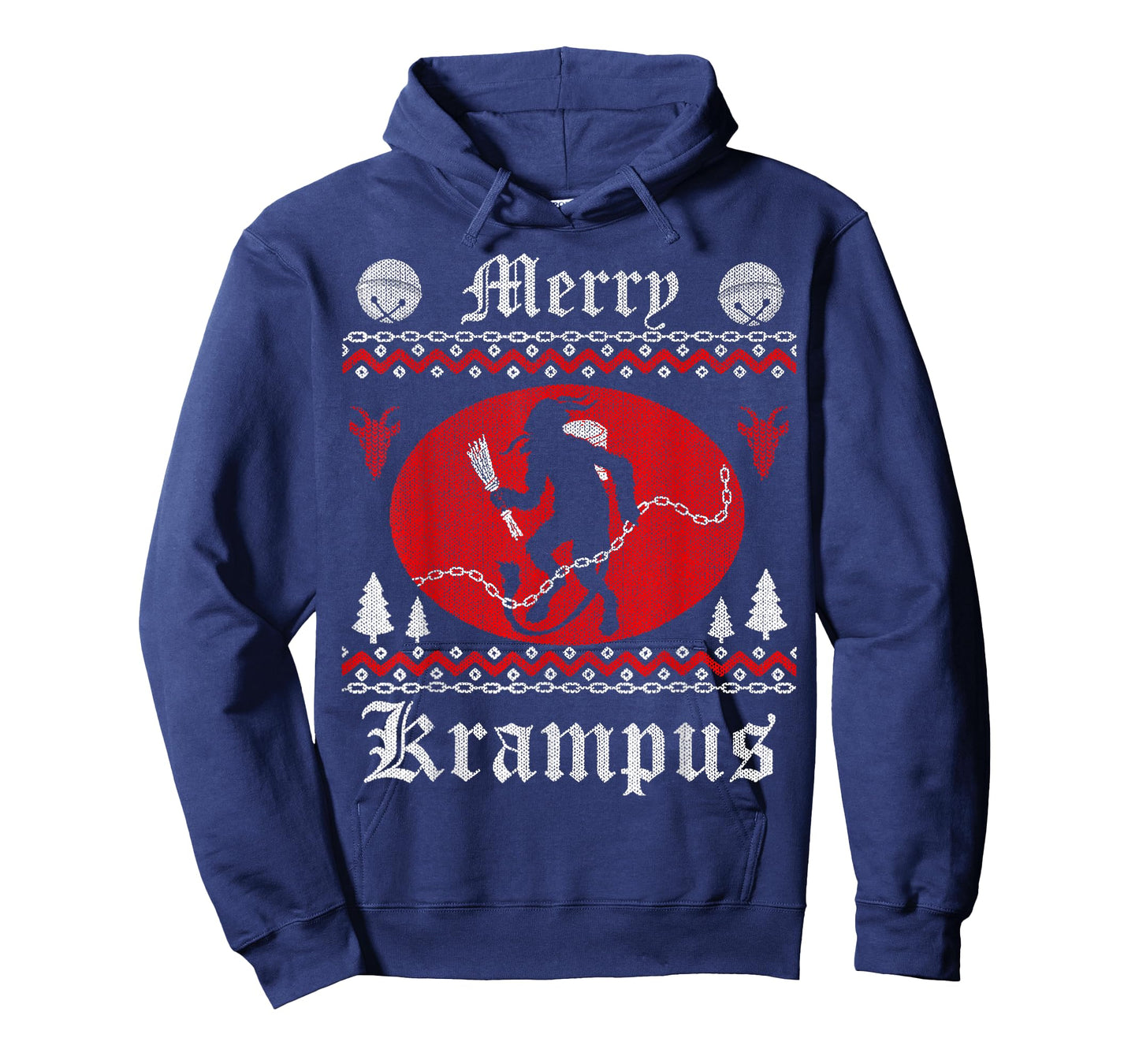 Krampus Merry Christmas Horror Evil Goth Occult Scary Devil T-Shirt