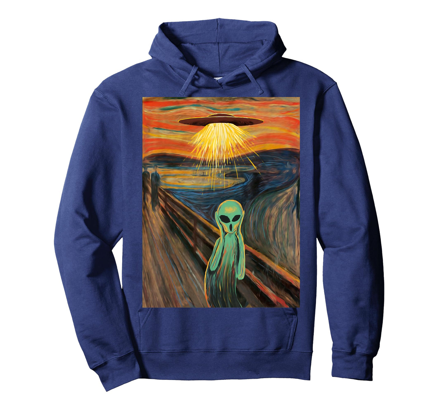 Alien Scream Painting T-Shirt