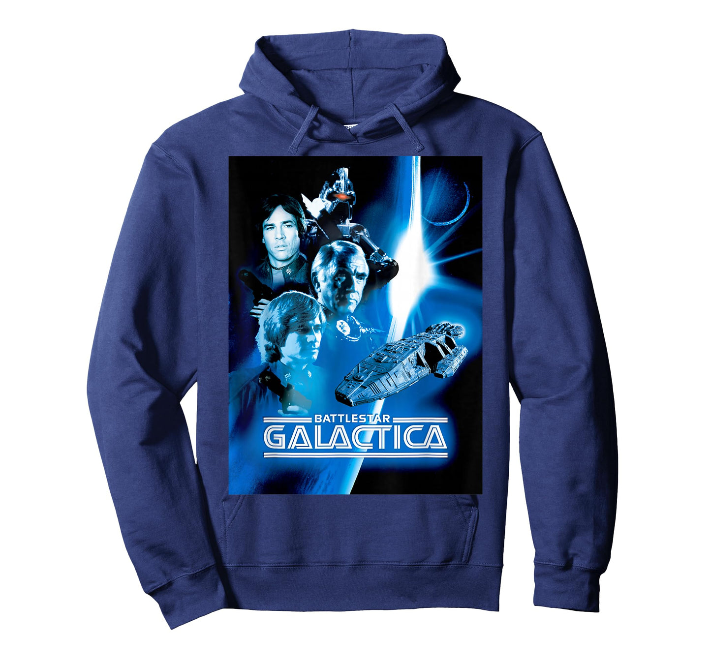 Battlestar Galactica Blue Hue Classic Poster T-Shirt