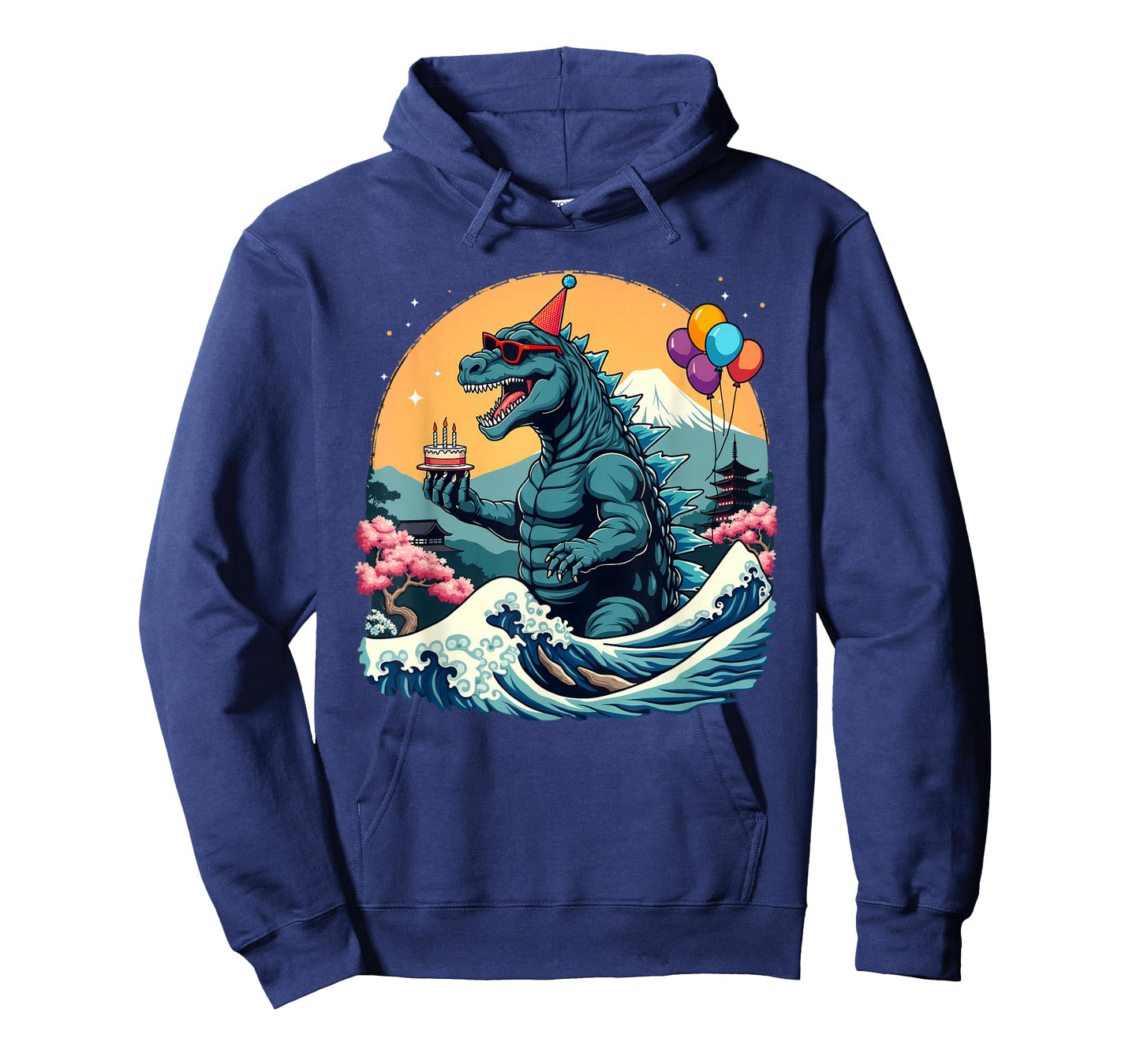 Kaiju Birthday Japan Monster Movie Bday Party Decorations T-Shirt