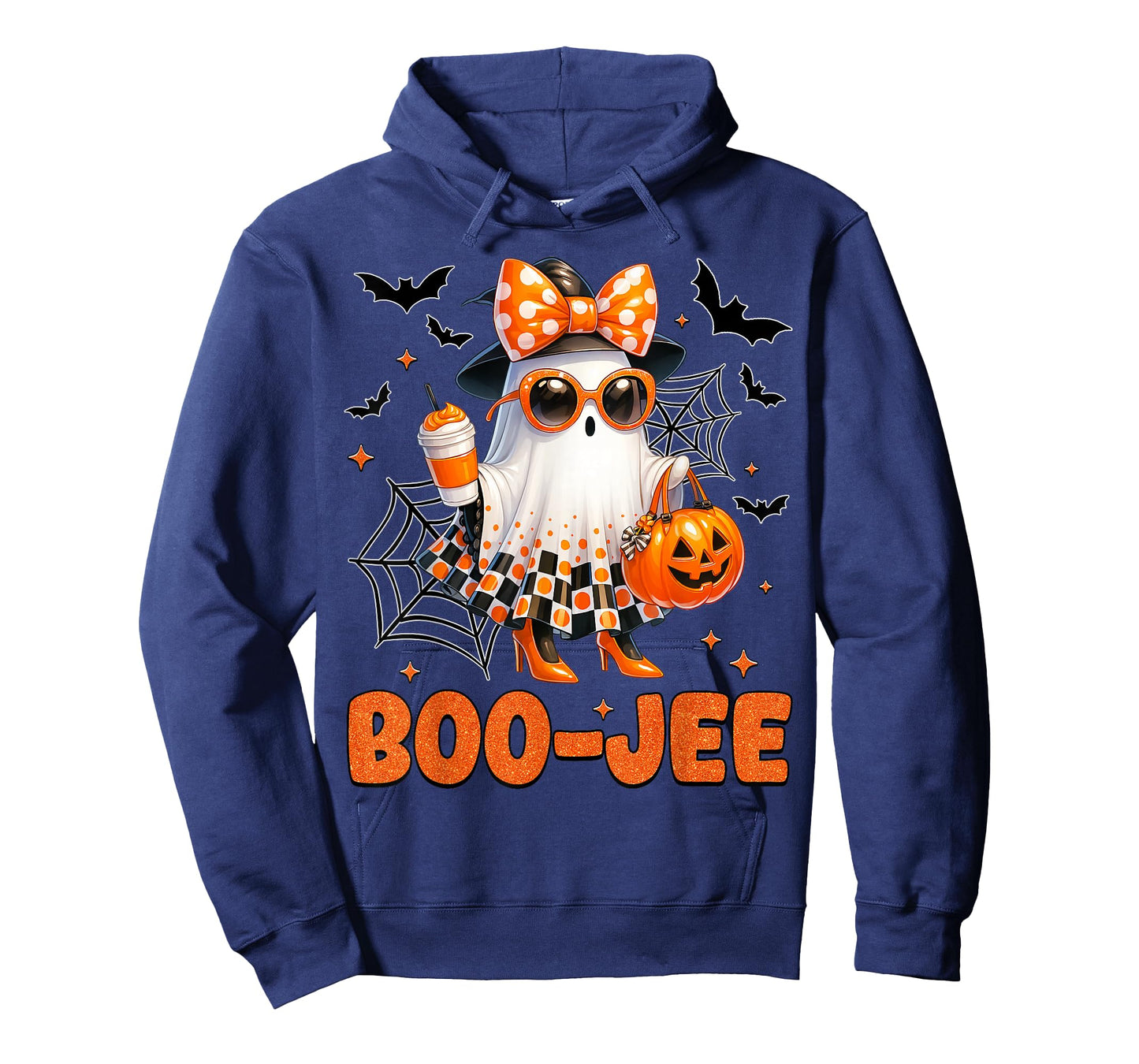 Cute Coquette Boo JEE Ghost Halloween Costumes Womens Girls T-Shirt
