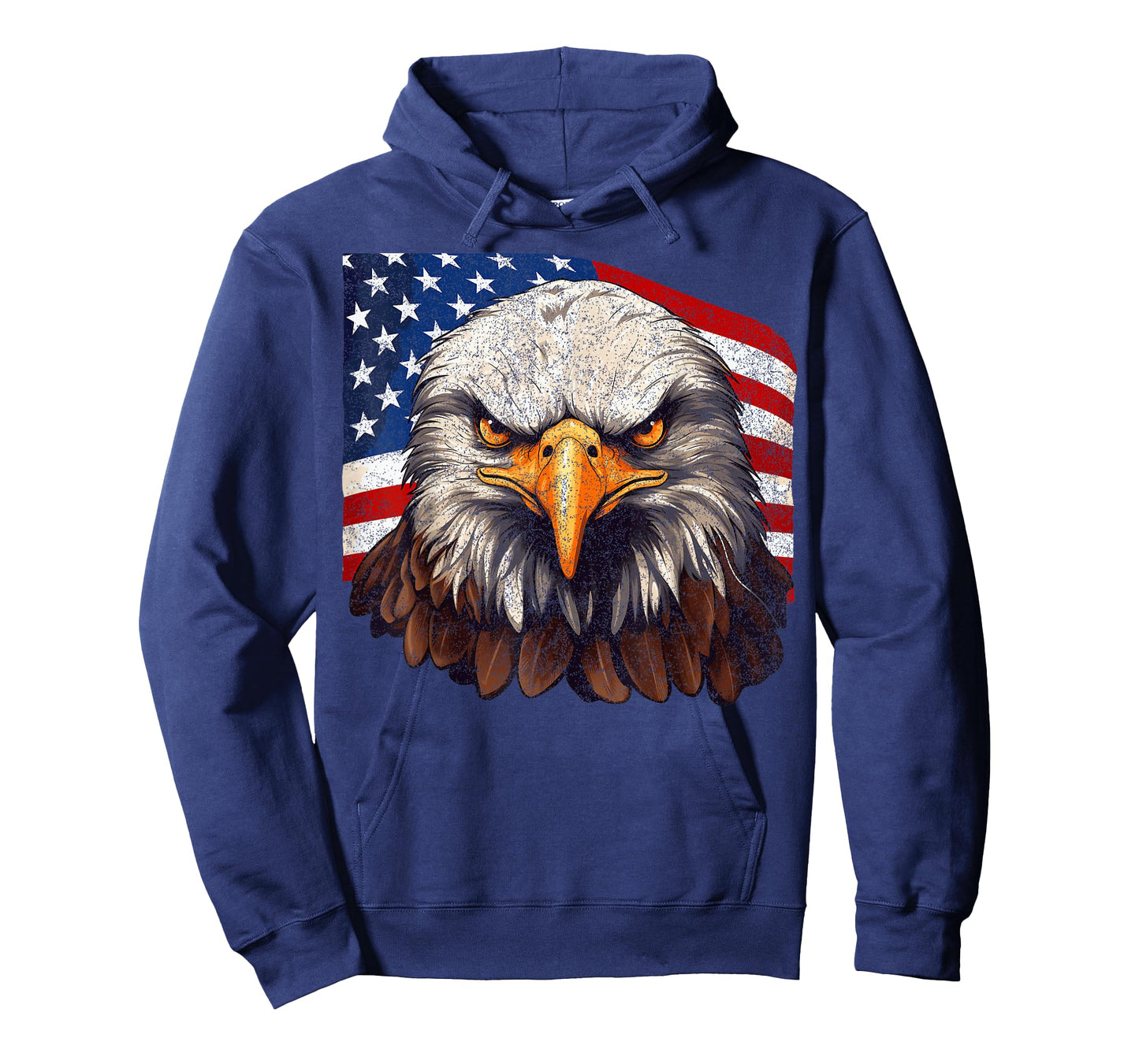 American Flag Bald Eagle Patriotic Eagle 4th of July USA T-Shirt