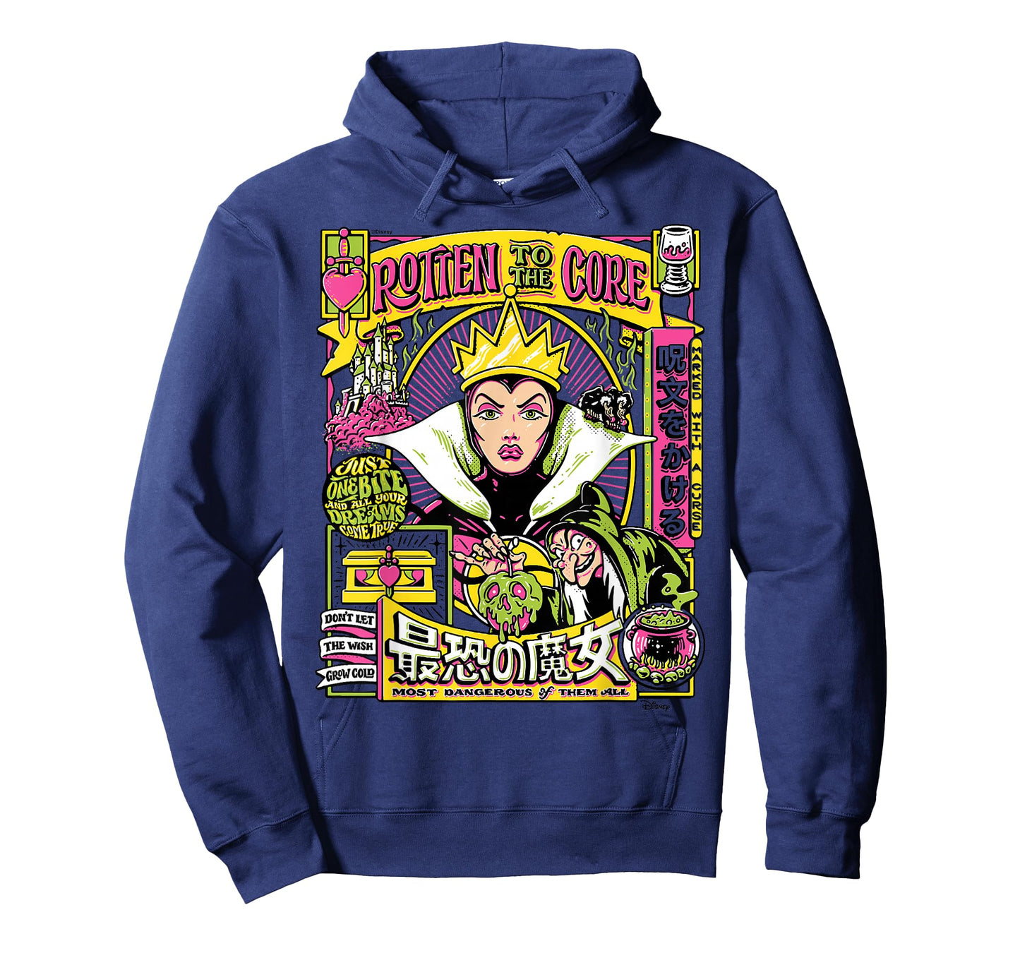 Disney Villains - Evil Queen Rotten To The Core Anime Poster T-Shirt