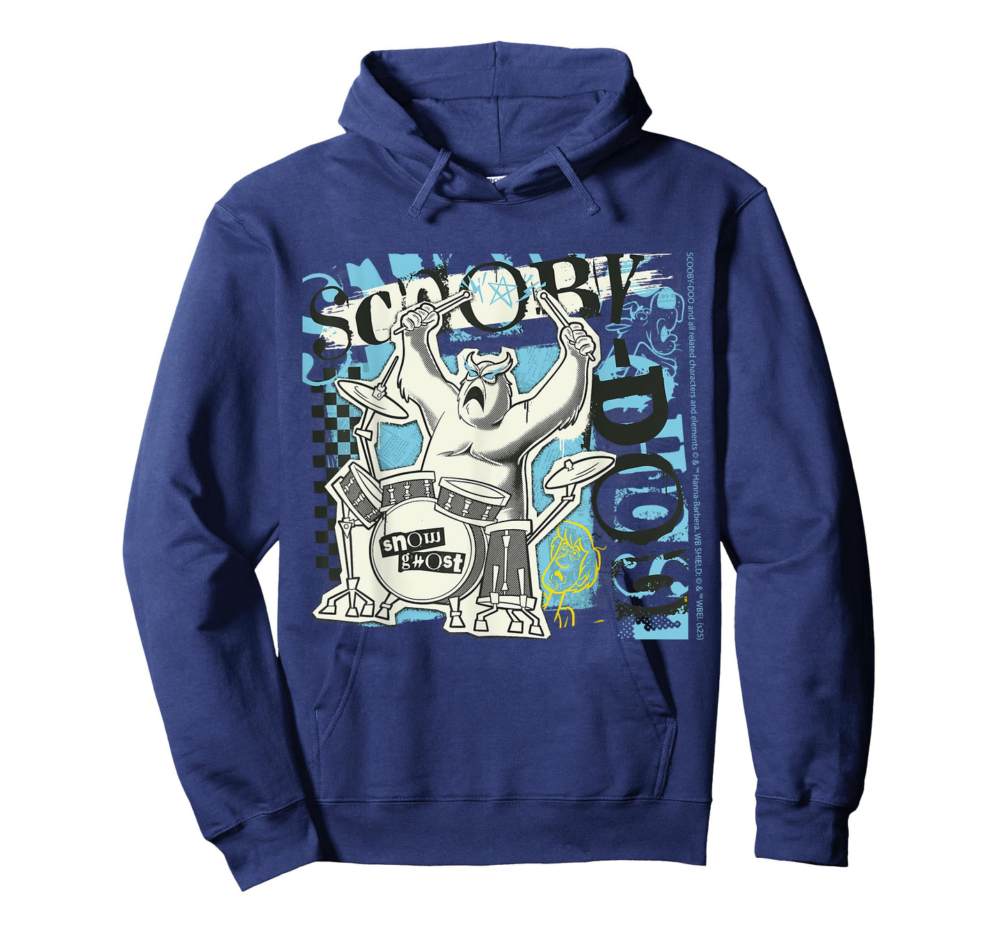 Scooby Doo Merch Snow Ghost Drummer T-Shirt