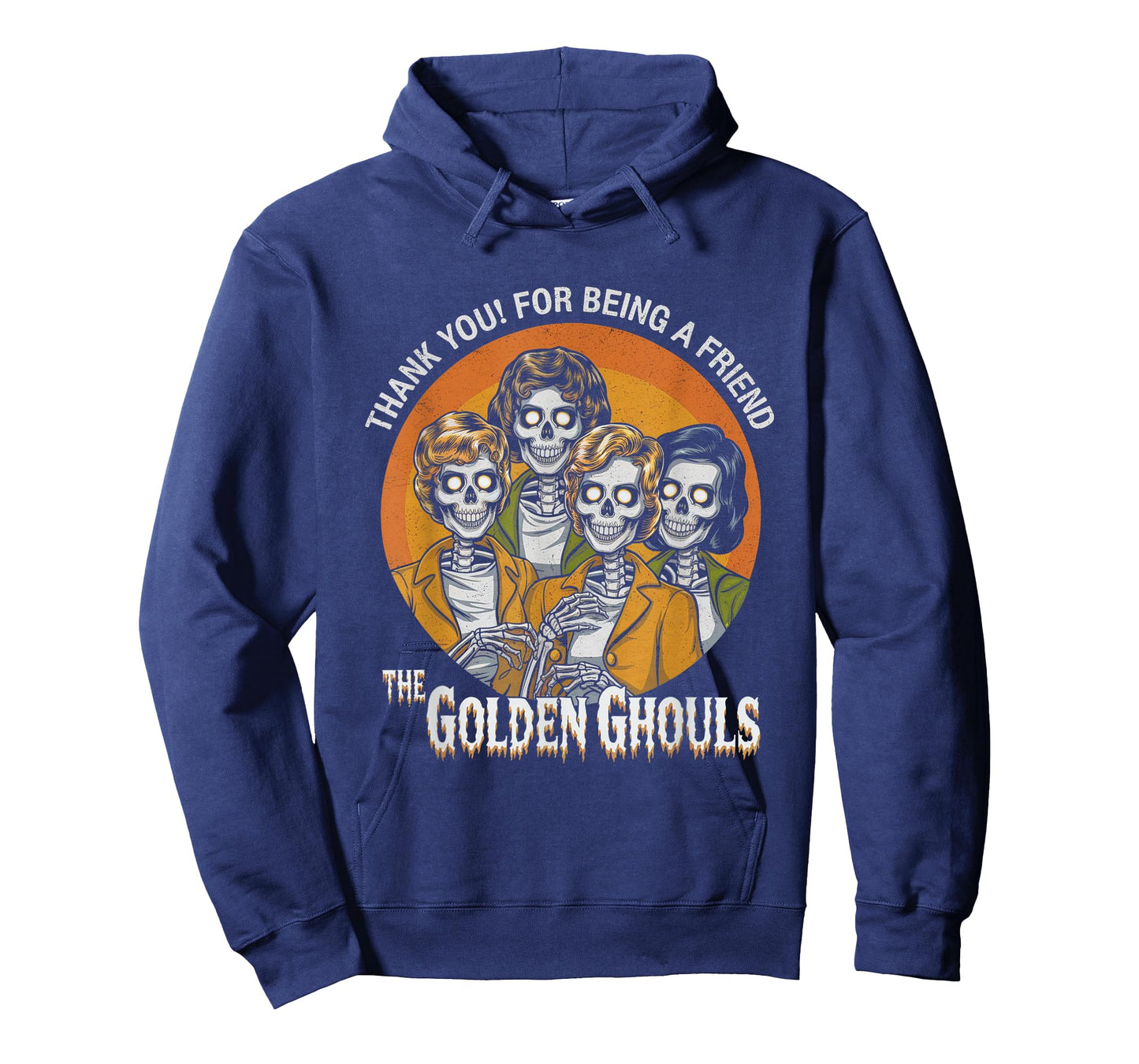 Vintage The Golden Ghouls Halloween For Men Women Halloween T-Shirt