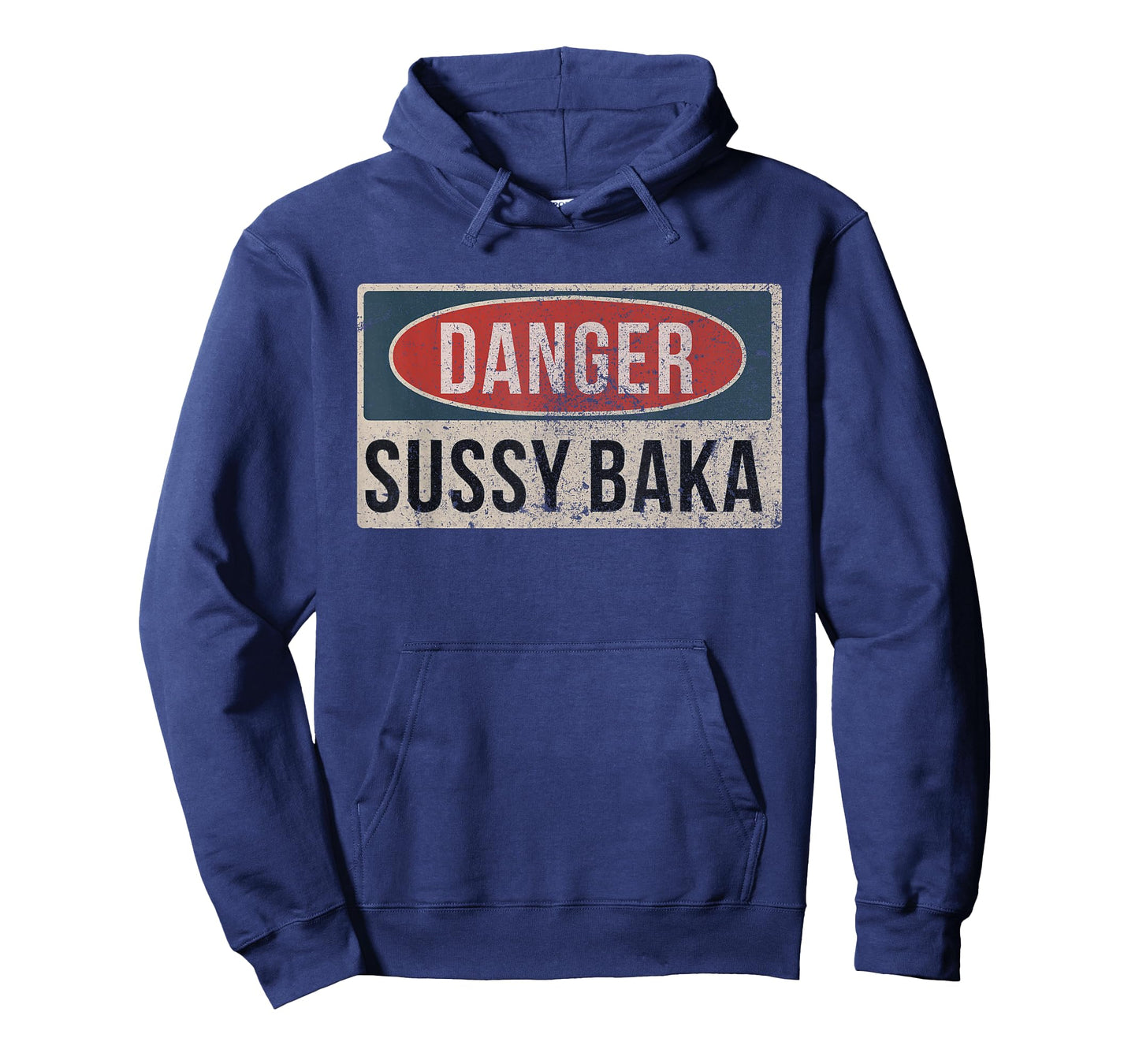Sussy Baka Danger Sign Funny Gaming Meme T-Shirt