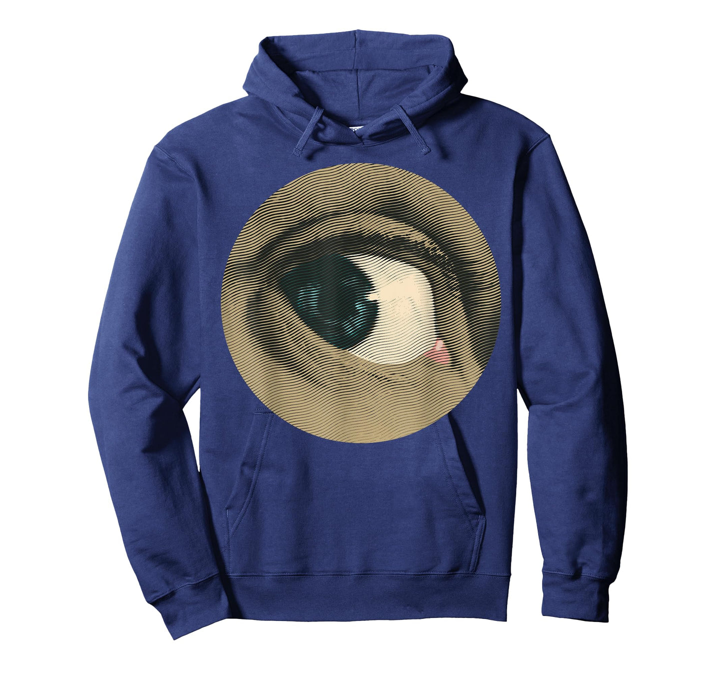 Halftone Eyeball Tshirt - Vintage Eye Engraving Tee T-Shirt