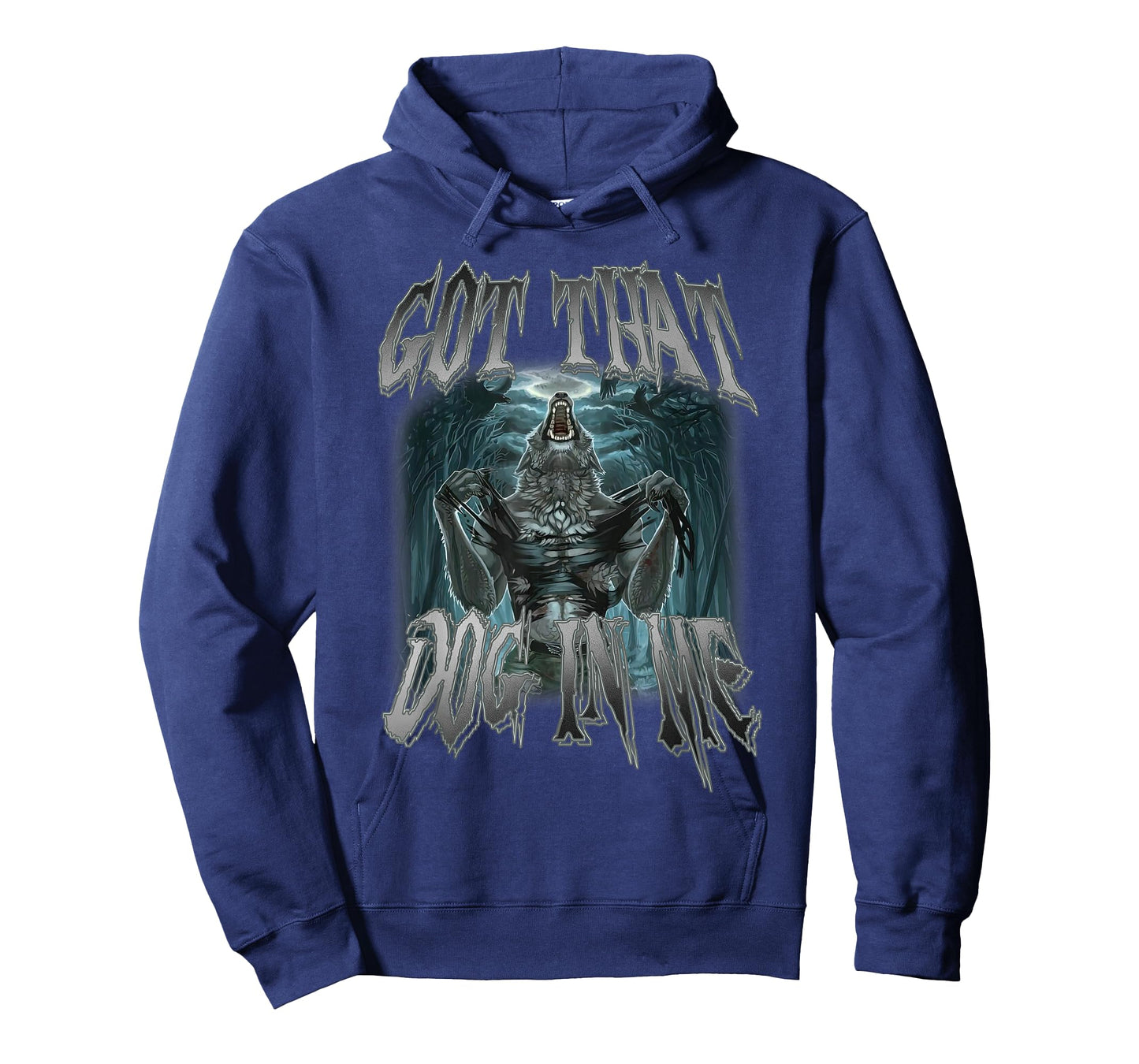 I Got That Dog In Me Funny Cringe Alpha Wolf Meme T-Shirt