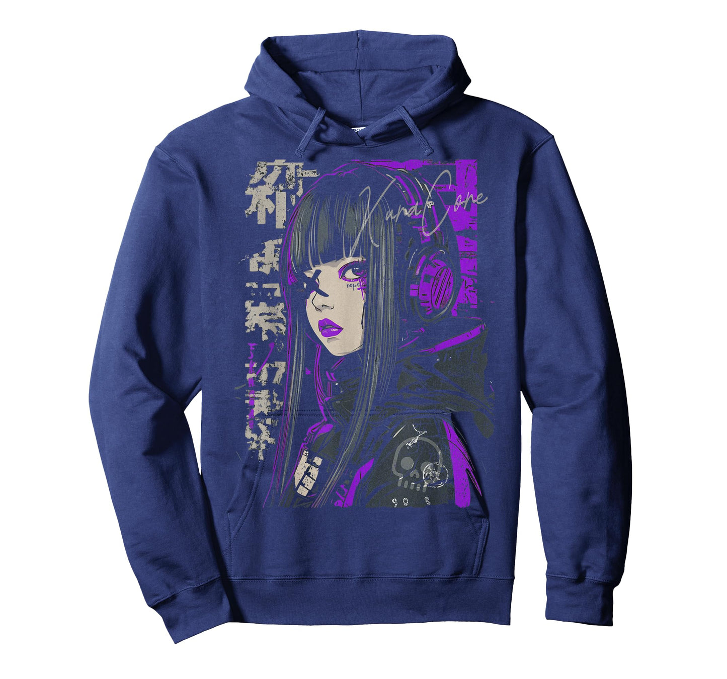 Japanese Streetwear Cyberpunk Y2K Techwear Retro Manga Anime T-Shirt