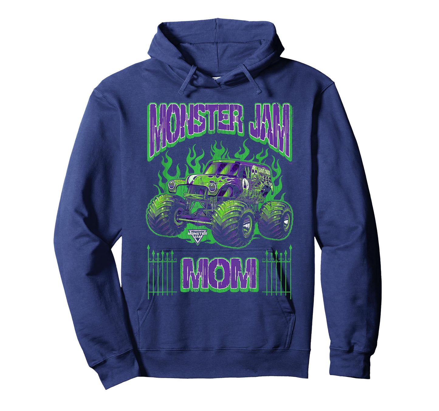 Monster Jam Grave Digger Mom Family Motorsports T-Shirt