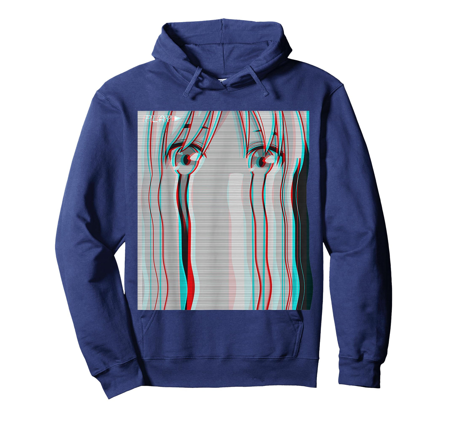 Vaporwave Aesthetic Sad Anime Girl Anime Eyes Eboy Egirl T-Shirt