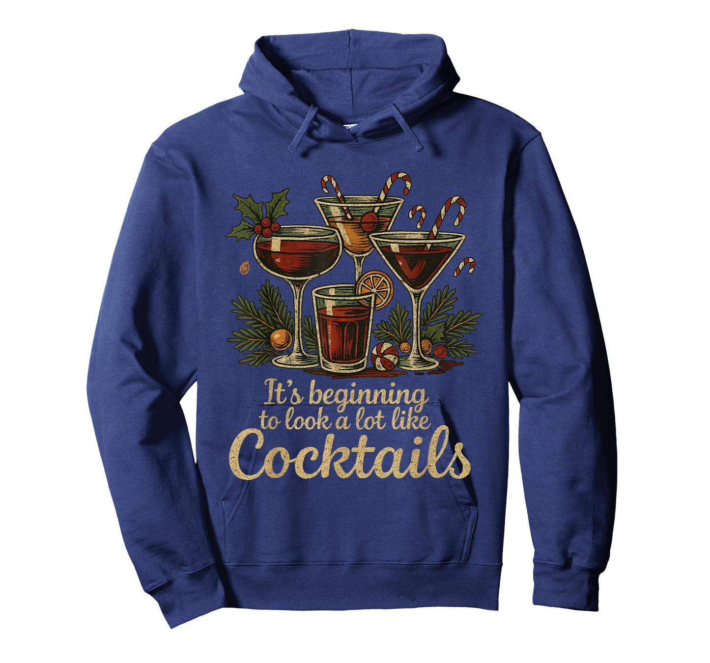 Funny Christmas Cocktails Holiday Party Drink T-Shirt
