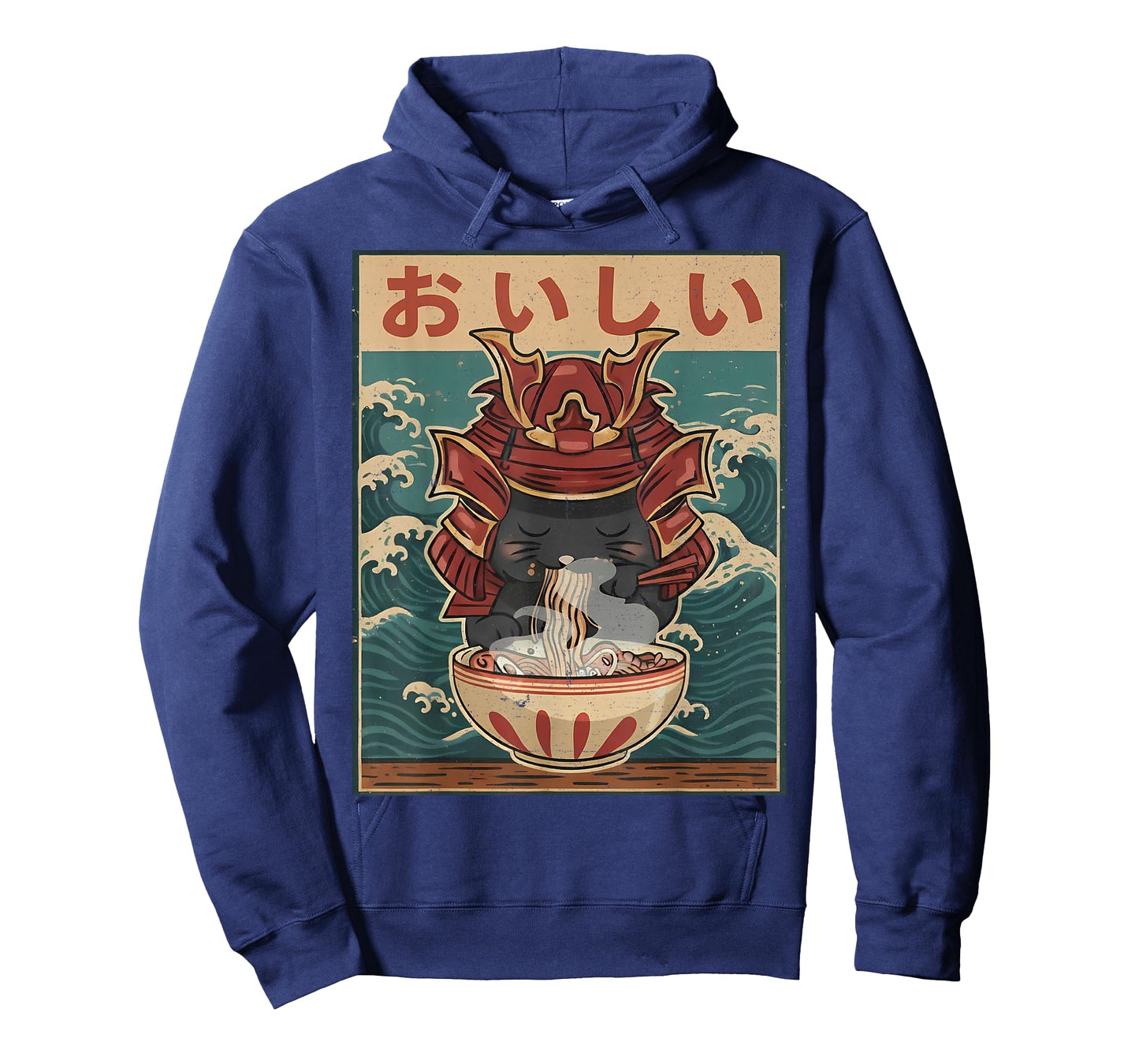 Cat Eating Ramen for Men Women Teens Girls Kawaii Anime T-Shirt