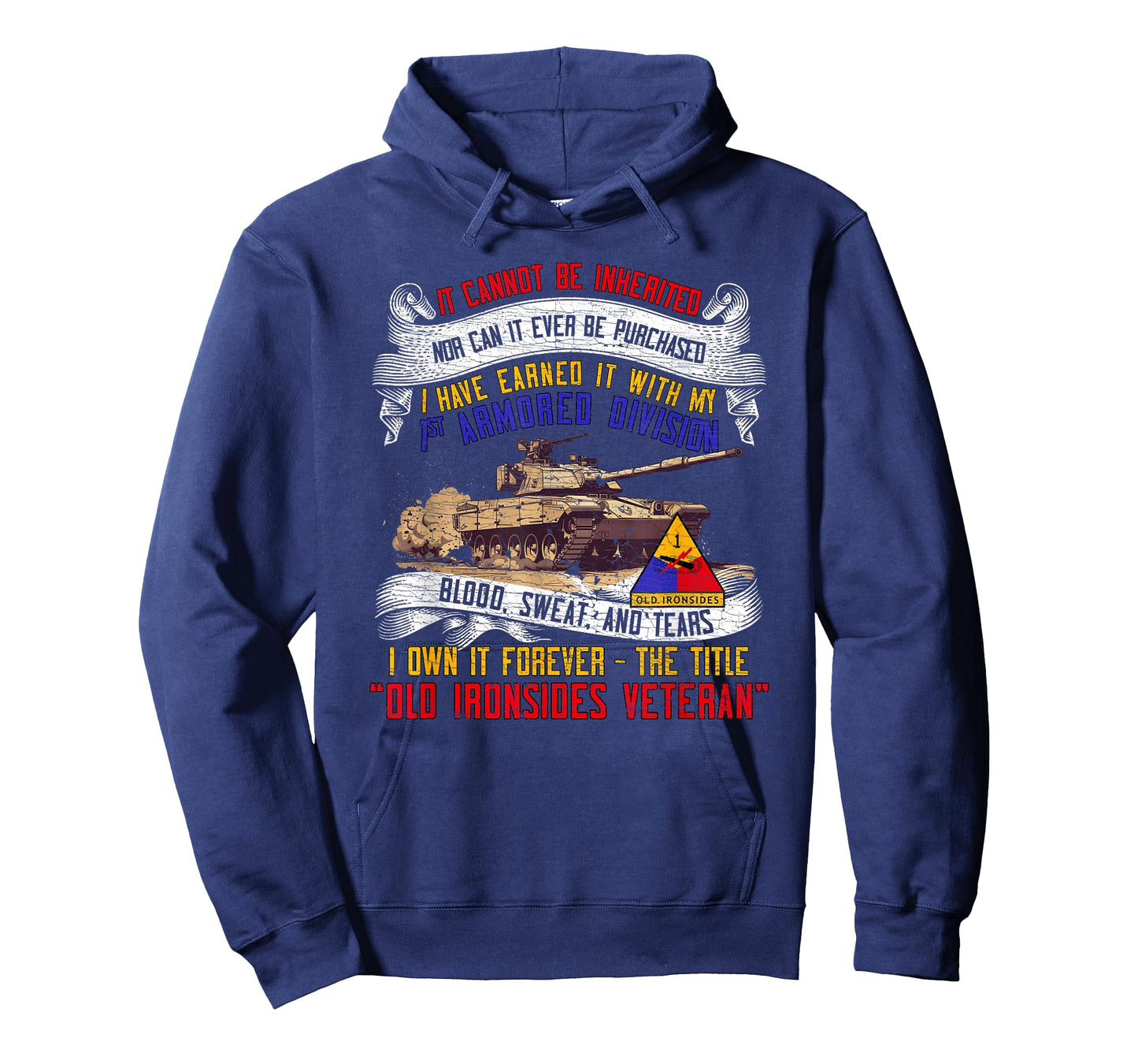 1st Armored Division Fort Bliss Veteran Texas Gifts T-Shirt