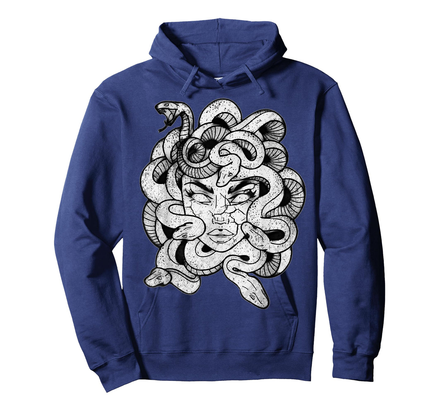 Medusa Black & White Stone Statue - Greek Mythology Medusa T-Shirt