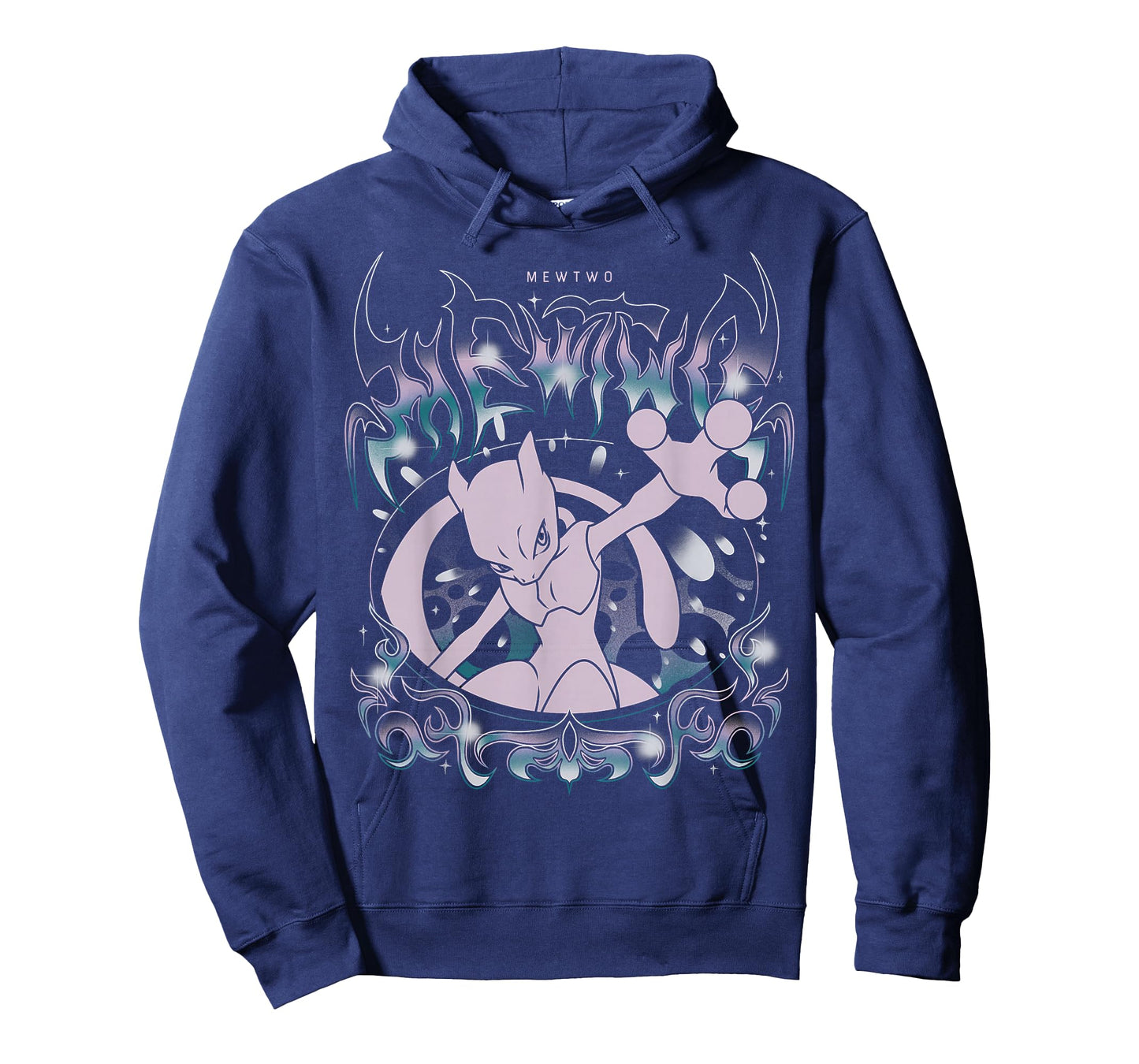 Pokémon - Mewtwo Grunge Oversized T-Shirt