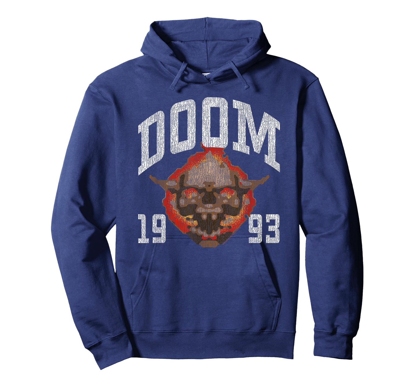 DOOM 1993 Lost Soul Pixelated Skull Retro Video Game T-Shirt