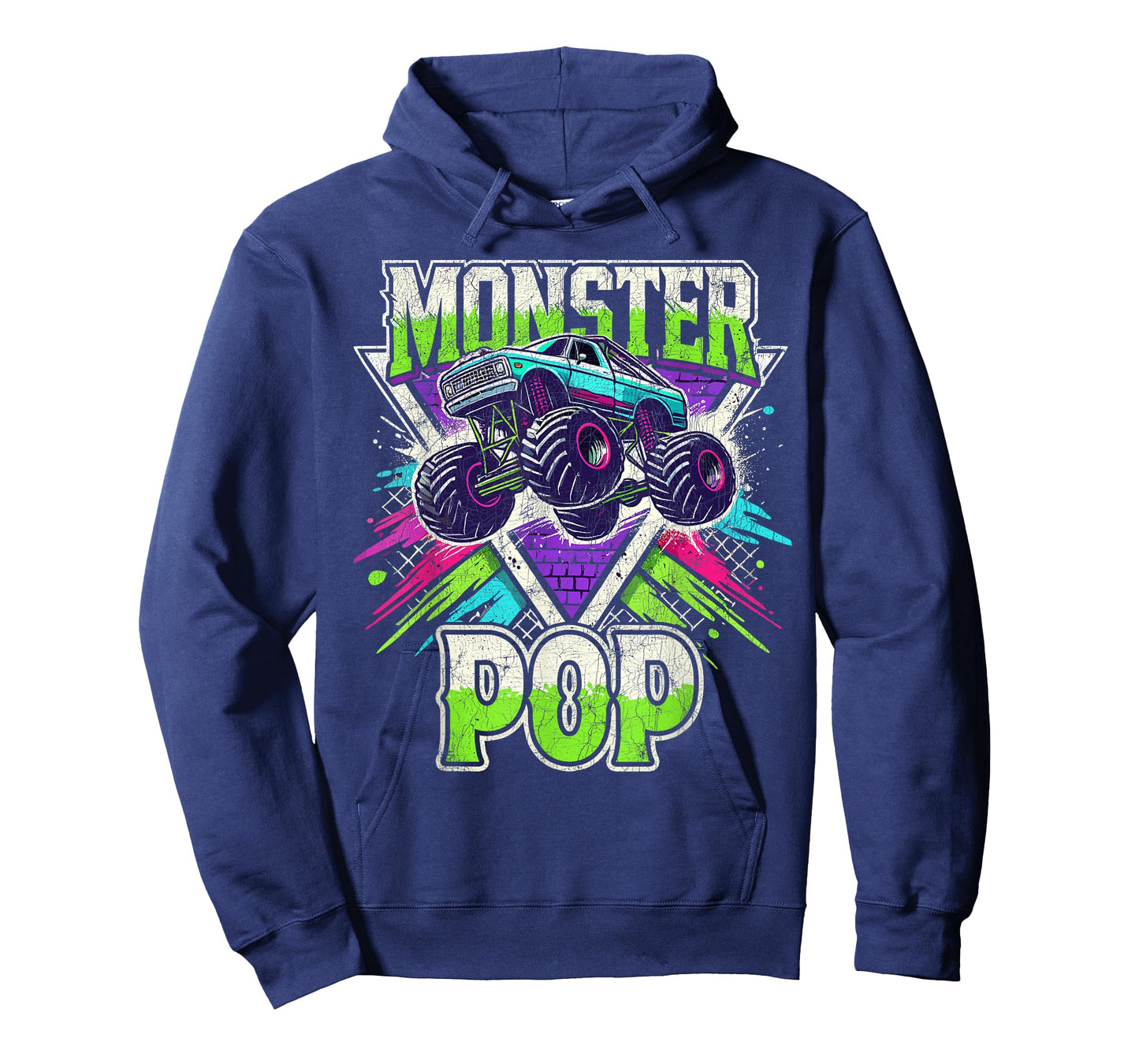 Matching Monster Truck Costume, Jam Birthday Monster Pop T-Shirt