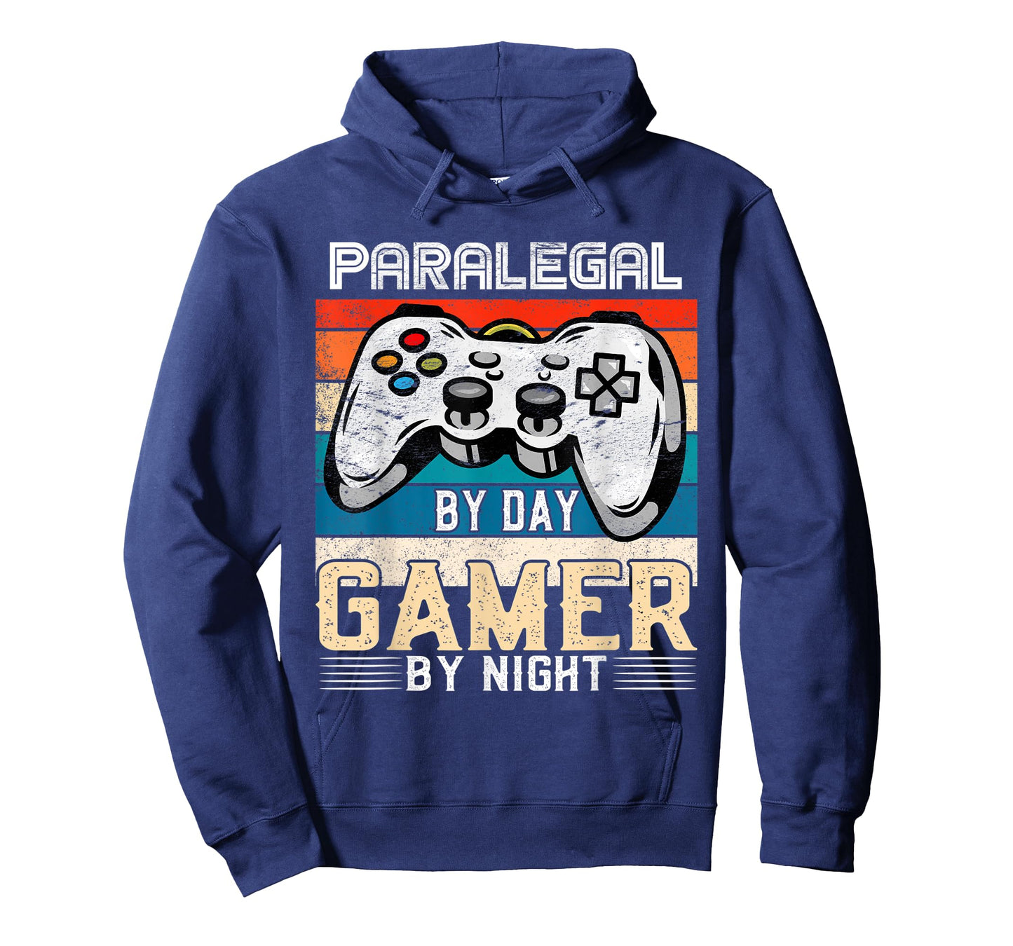 Paralegal by day gamer by night video gaming fans Retro T-Shirt