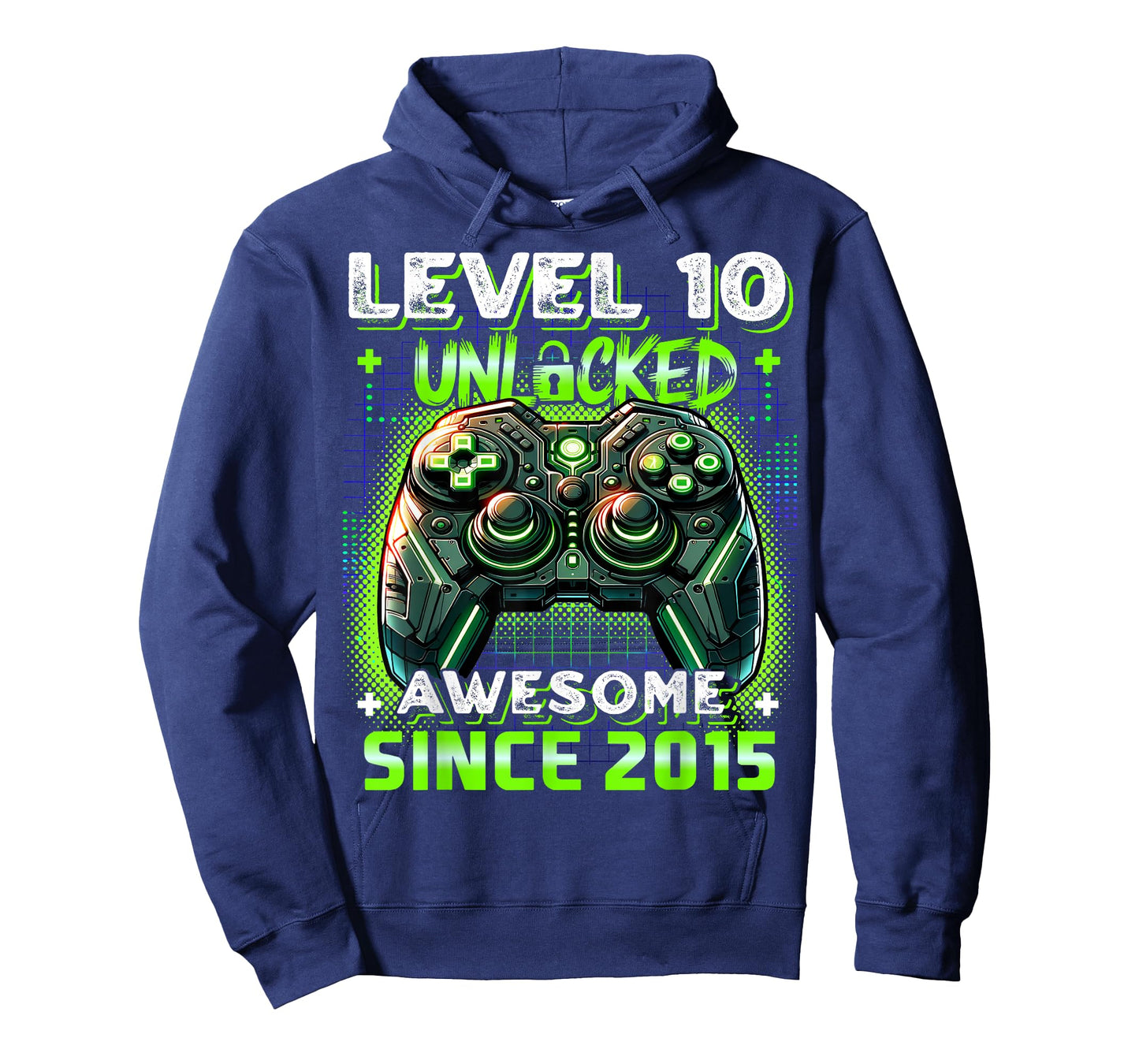 10th Birthday Boy Level 10 Gamer 10 Year Video Game Party T-Shirt