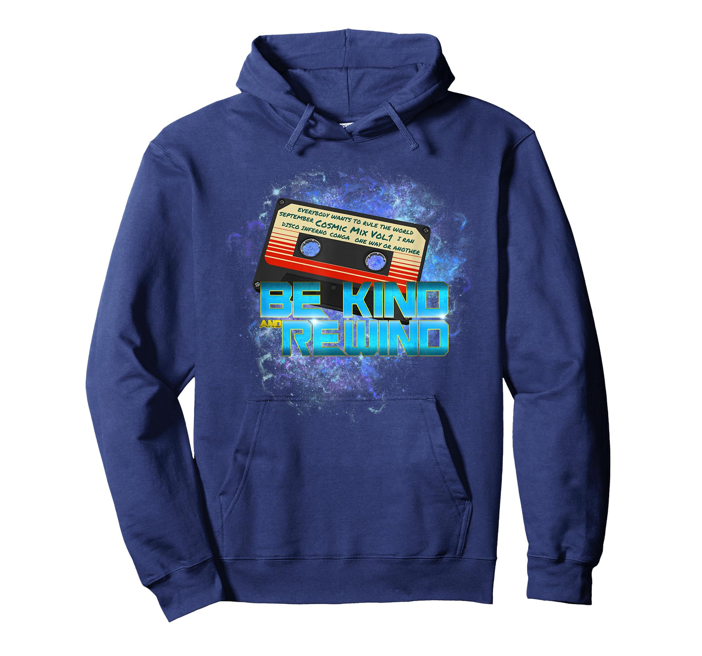 Cosmic Cassette Be Kind Rewind 80s - Out-of-this-World T-Shirt