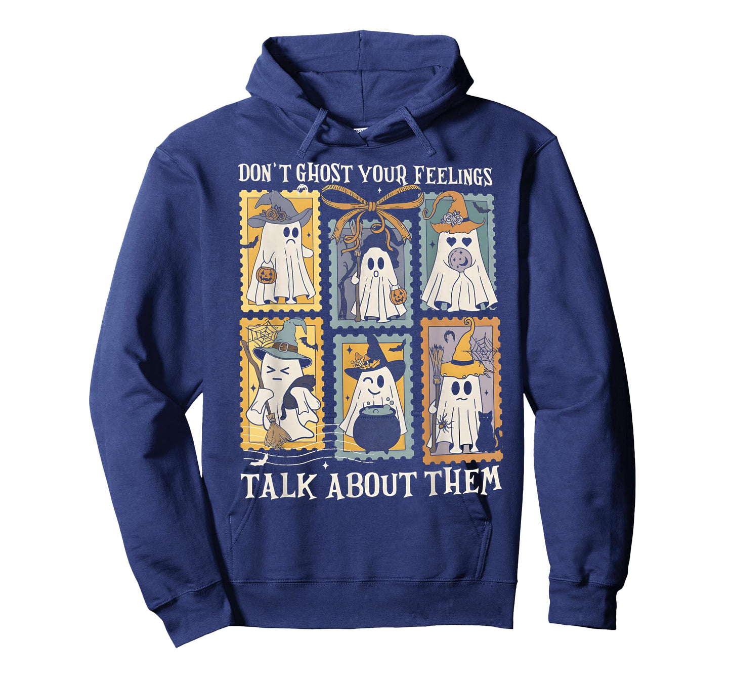 Don't Ghost Your Feelings Talk About Halloween Mental Health T-Shirt