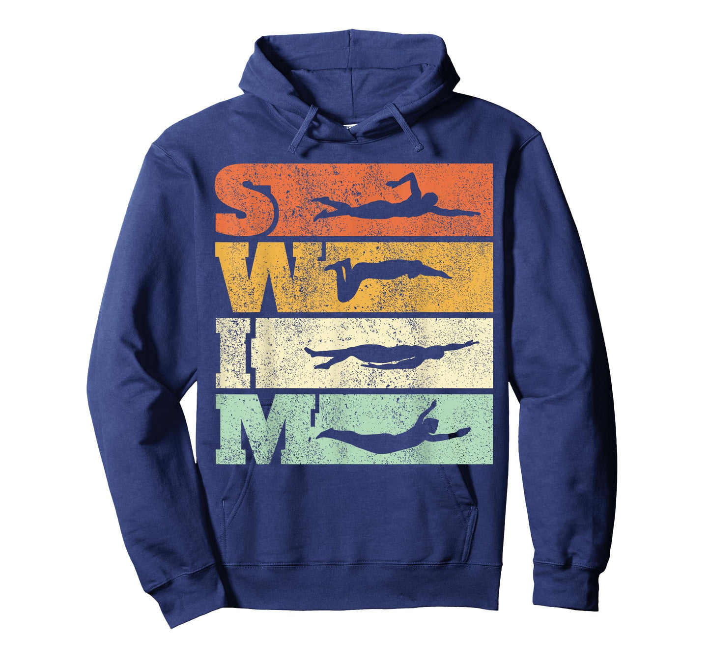 Swimming SWIM Strokes Vintage Swimmer T-Shirt
