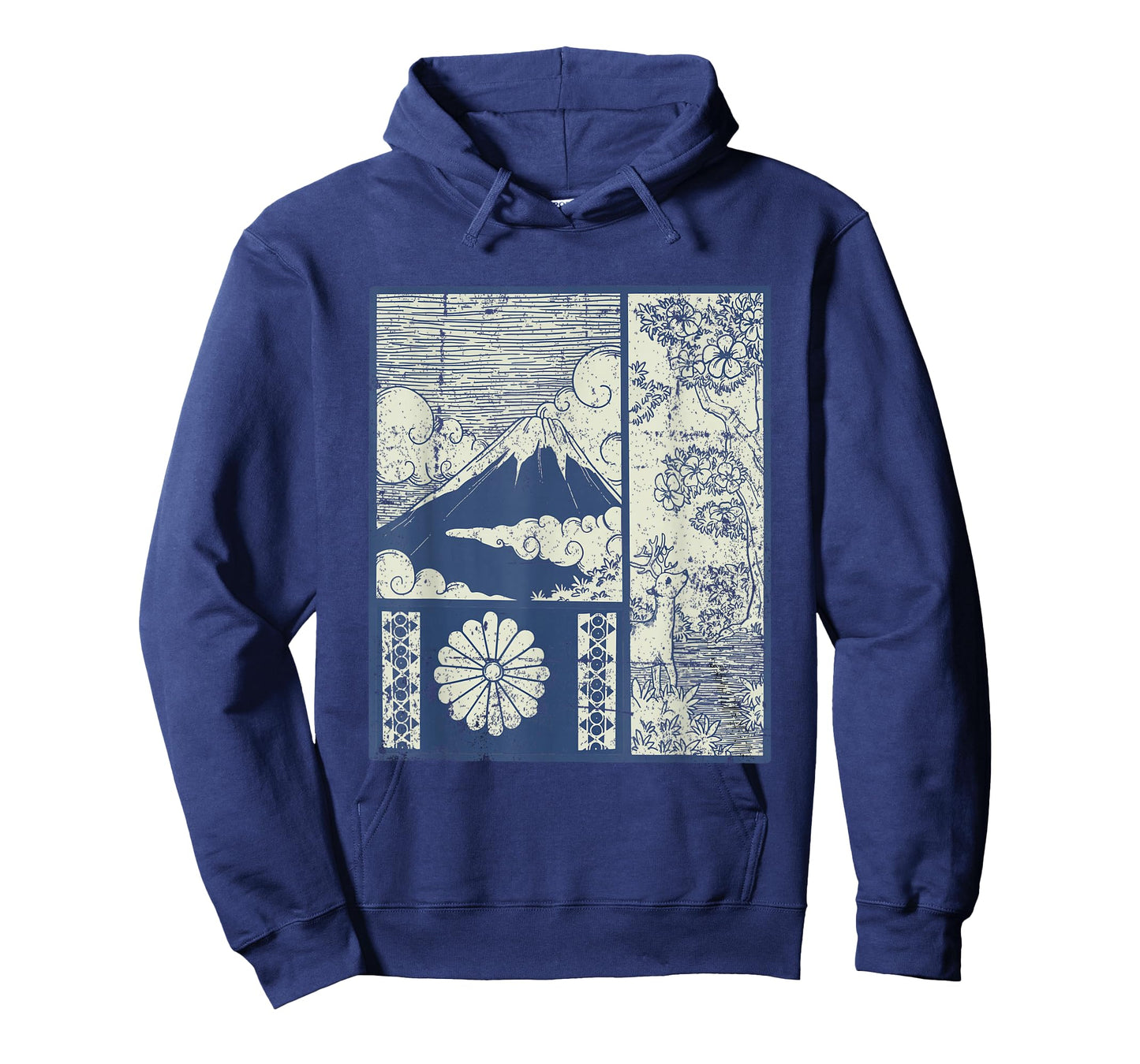 Japan Otaku Japanese Vintage Cherry Sakua Blossom Mt. Fuji T-Shirt