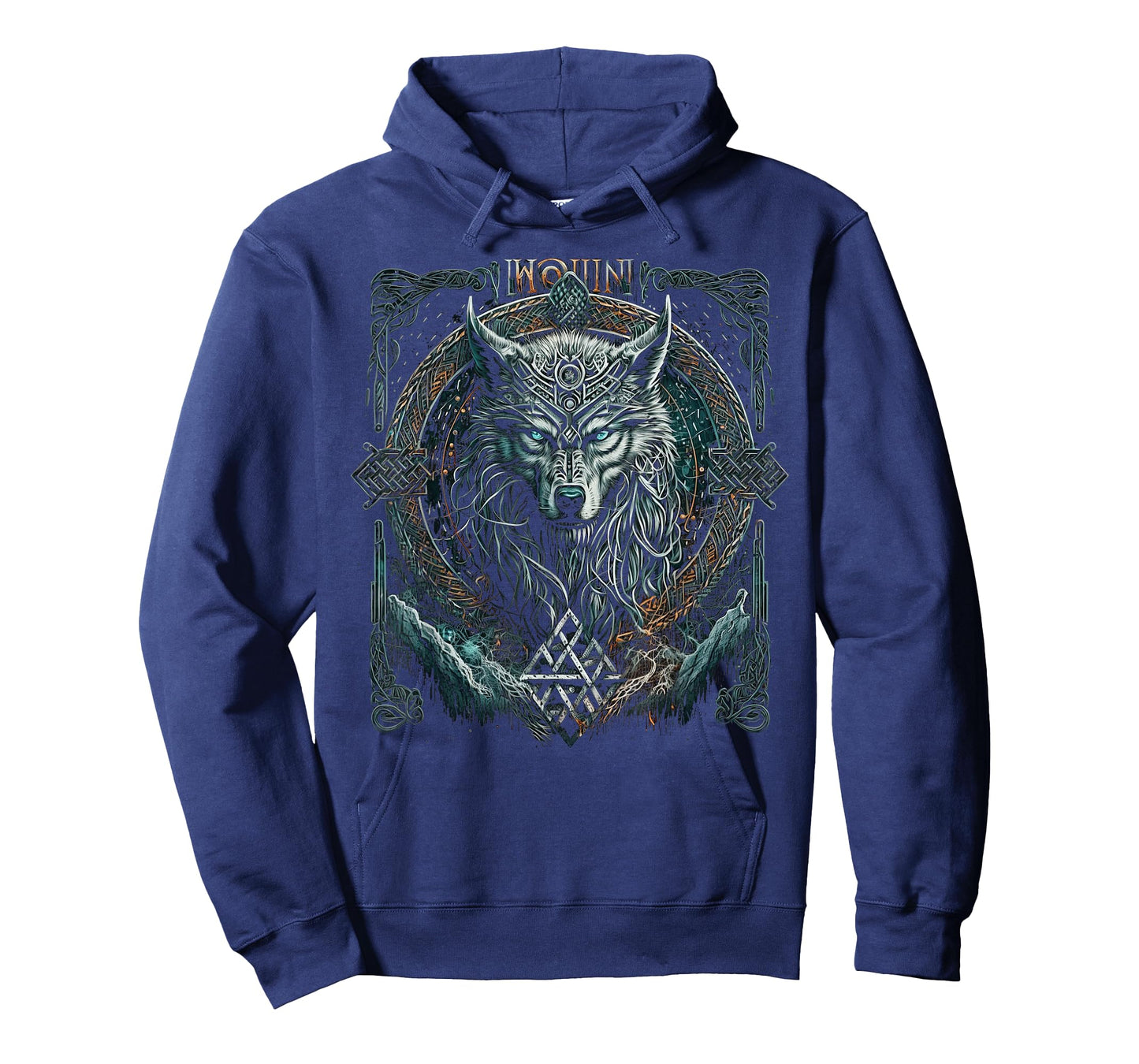 Odin's Wolf Northman Valhalla Norse Mythology T-Shirt
