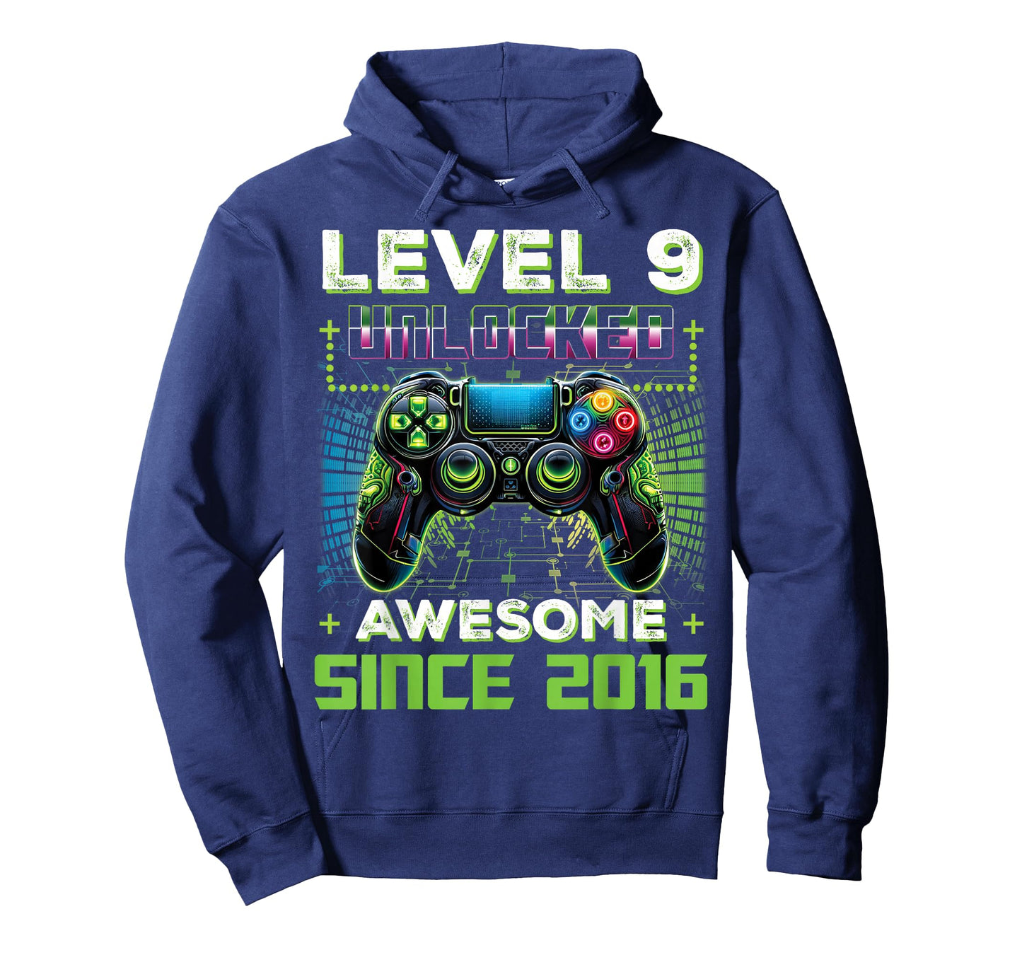 Level 9 Unlocked Video Game 9th Birthday Gamer Boys Son T-Shirt
