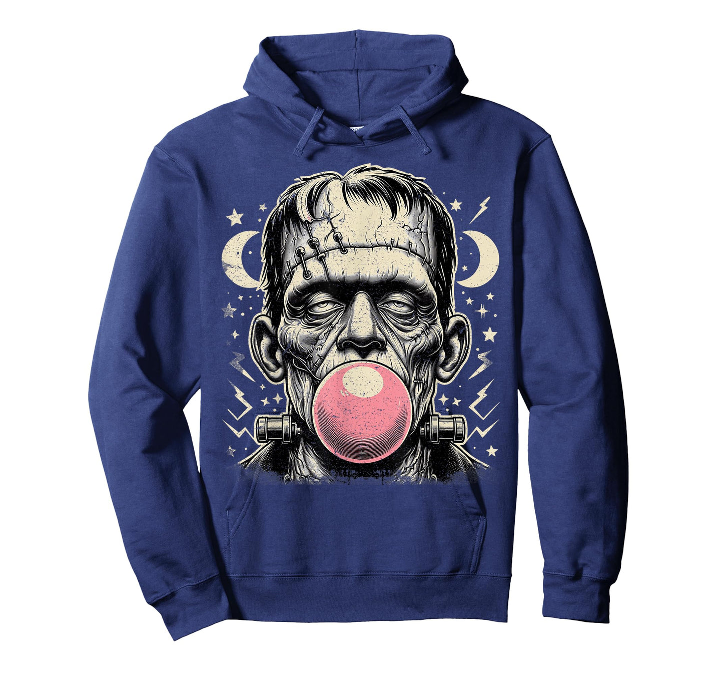Funny Frankenstein Monster Bubble Gum Vintage Halloween Men T-Shirt