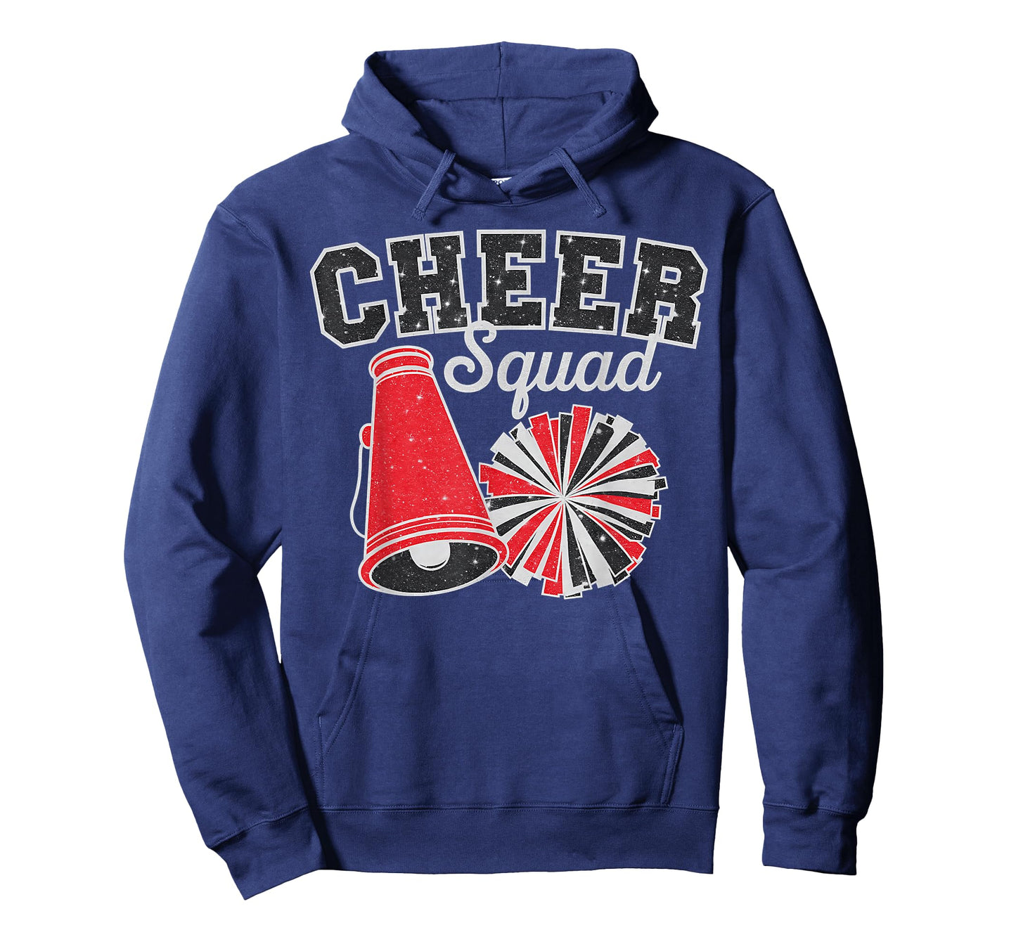 Cheer Squad Funny Cheerleader Cheerleading Red Women Girl T-Shirt