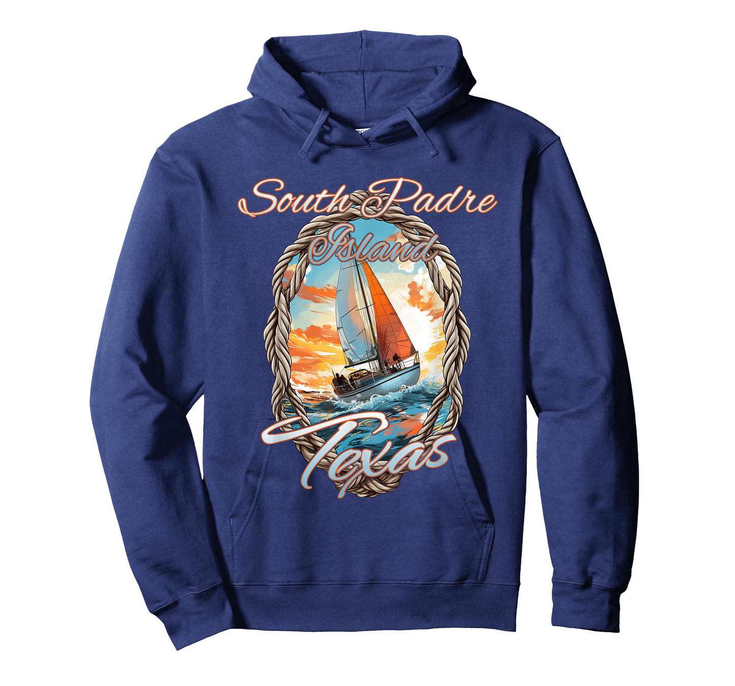 Sailing South Padre Island Texas Sea and Sunshine T-Shirt